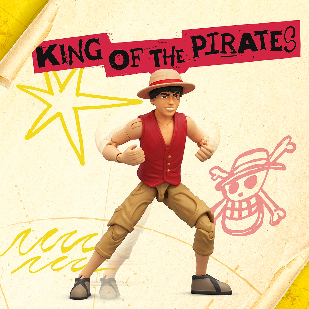 ONE PIECE ACTION FIGURE- LUFFY