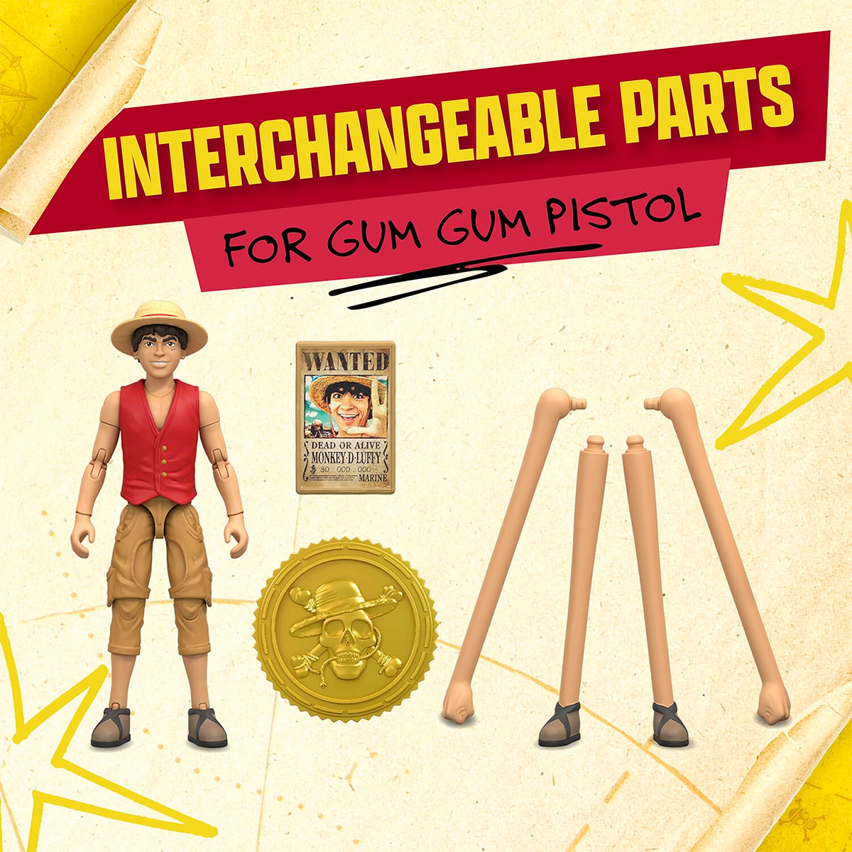 ONE PIECE ACTION FIGURE- LUFFY