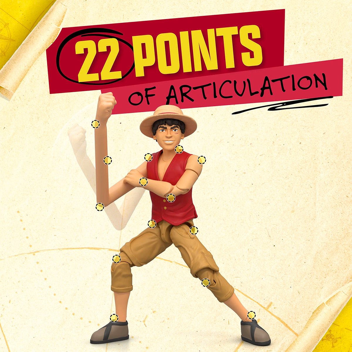 ONE PIECE ACTION FIGURE- LUFFY