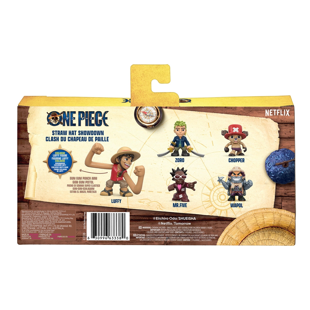 ONE PIECE MINI FIGURE 5PK EXCLUSIVE