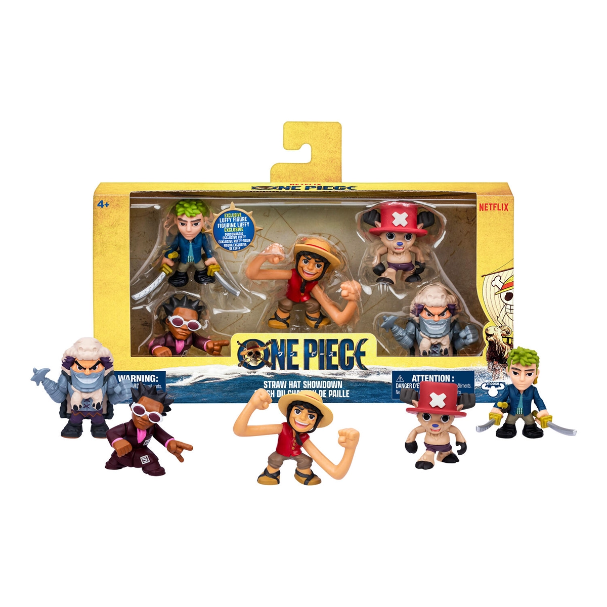 ONE PIECE MINI FIGURE 5PK EXCLUSIVE