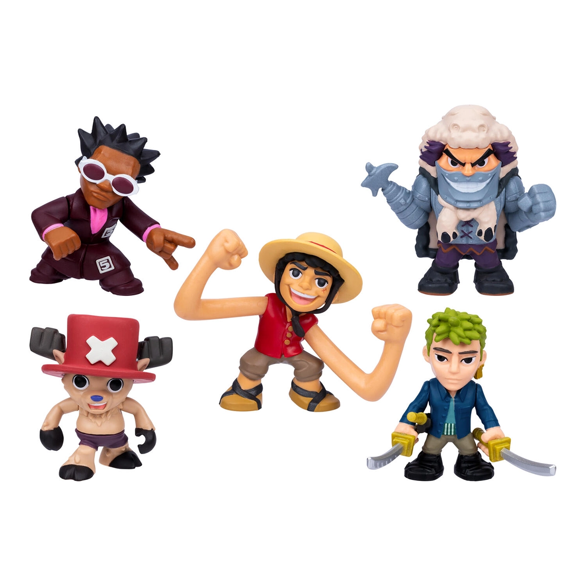 ONE PIECE MINI FIGURE 5PK EXCLUSIVE