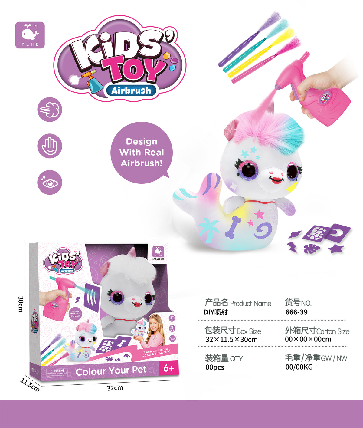 DIY AIRBRUSH MERMAID