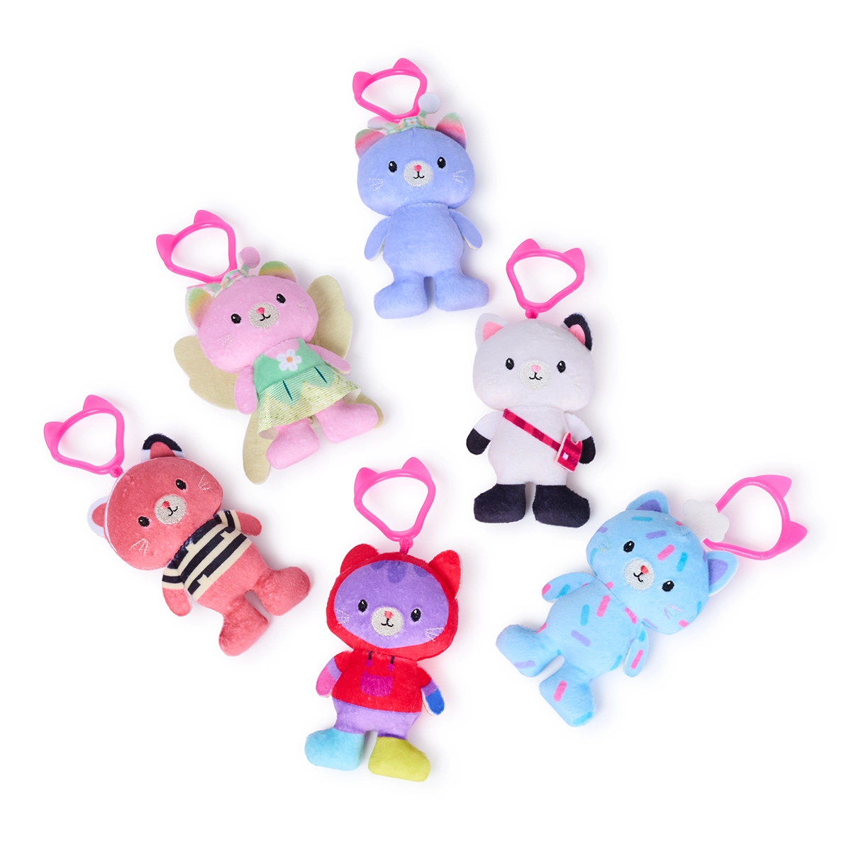 Gabby's DH Clip On Plush 3"KttyBearFrnds