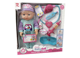 Tutu Baby, my sweet love w/ medical set, owl blue