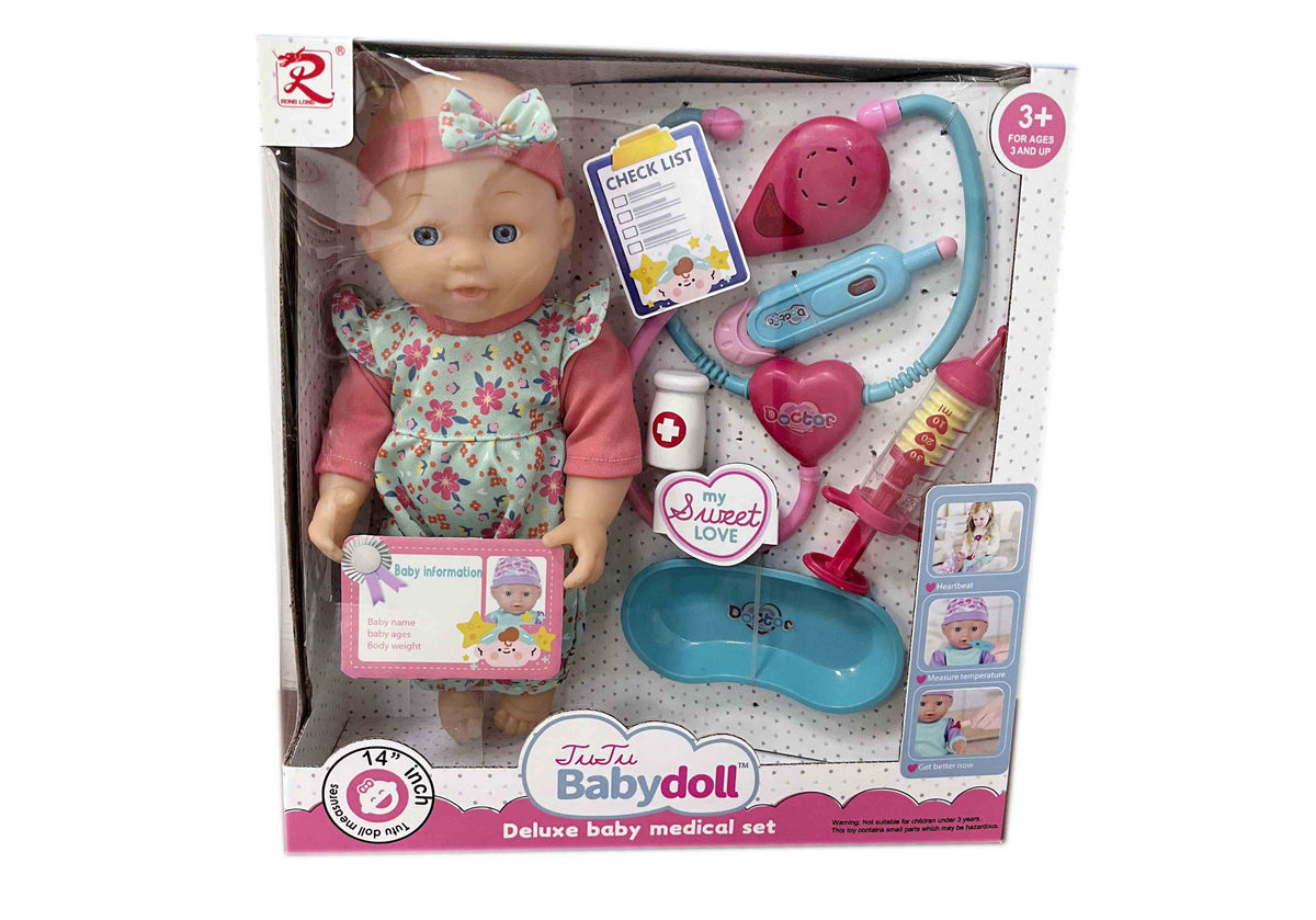 Tutu Baby, my sweet love w/ medical, set, flower