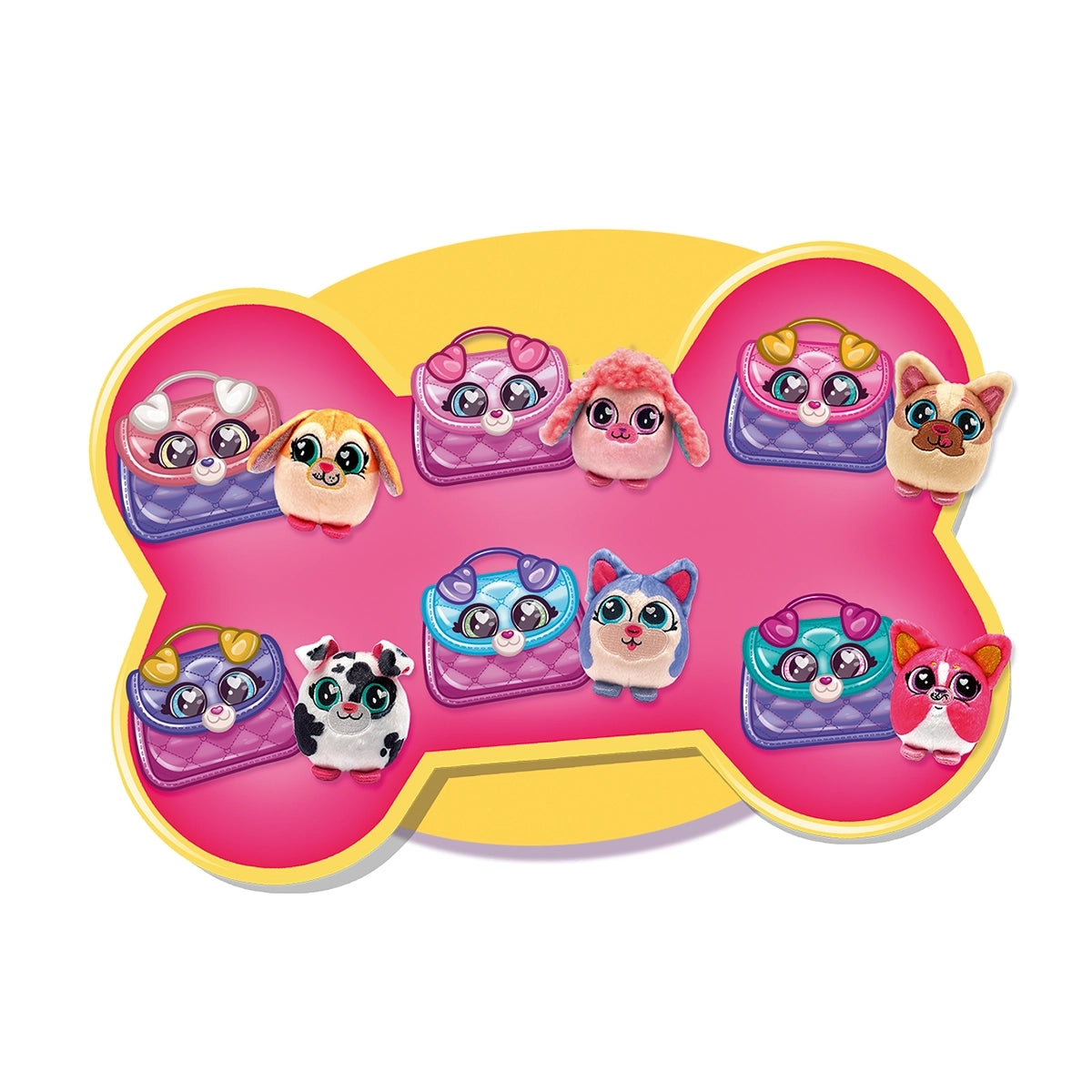GLAM BUDDIES SURPRISE PUPPY PURSE 6 ASST IN 6PCS CDU