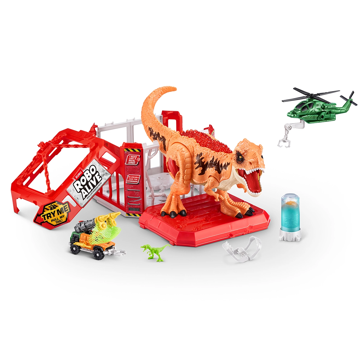 S001-ROBO ALIVE-DINO ESCAPE-SERIES 1-DINO PLAYSET