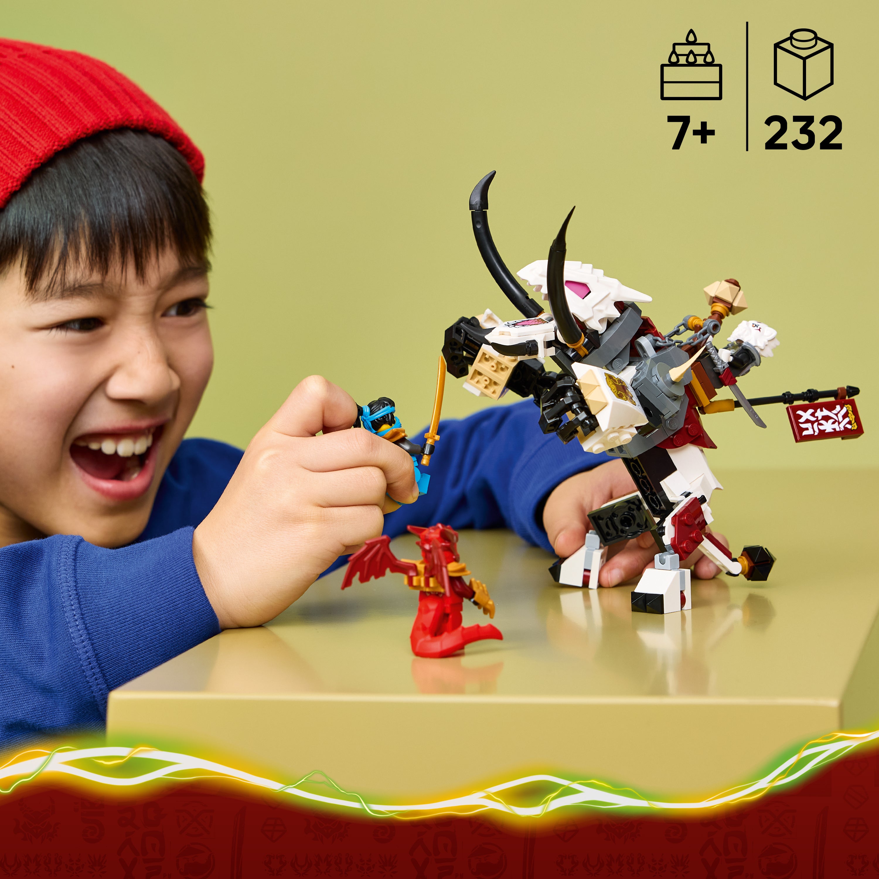 LEGO Ninjago 71863 Zilvar and Grimtak the Drago.. V29 7+