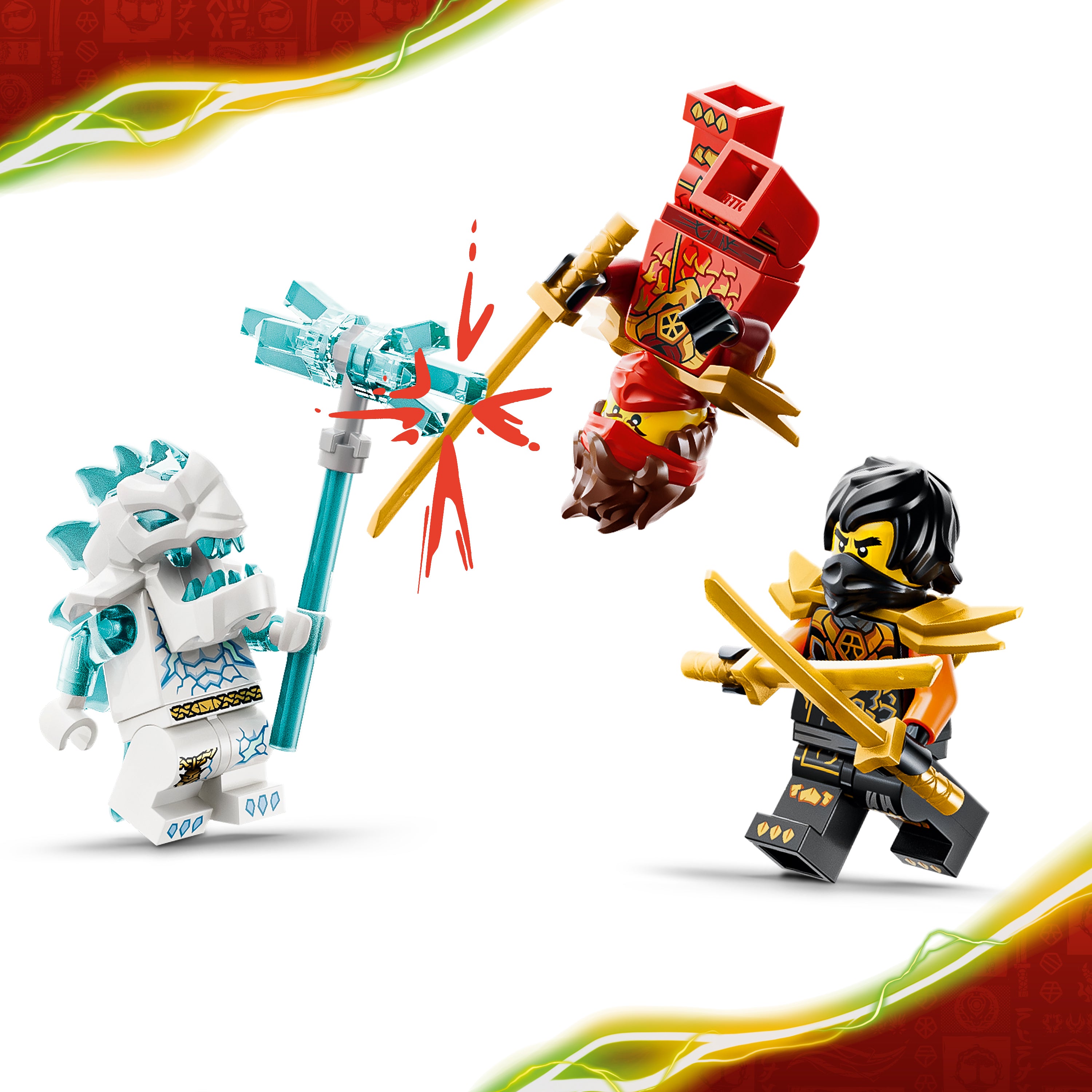 LEGO Ninjago 71864 Kai and Cole's Combiner Vehi.. V29 7+
