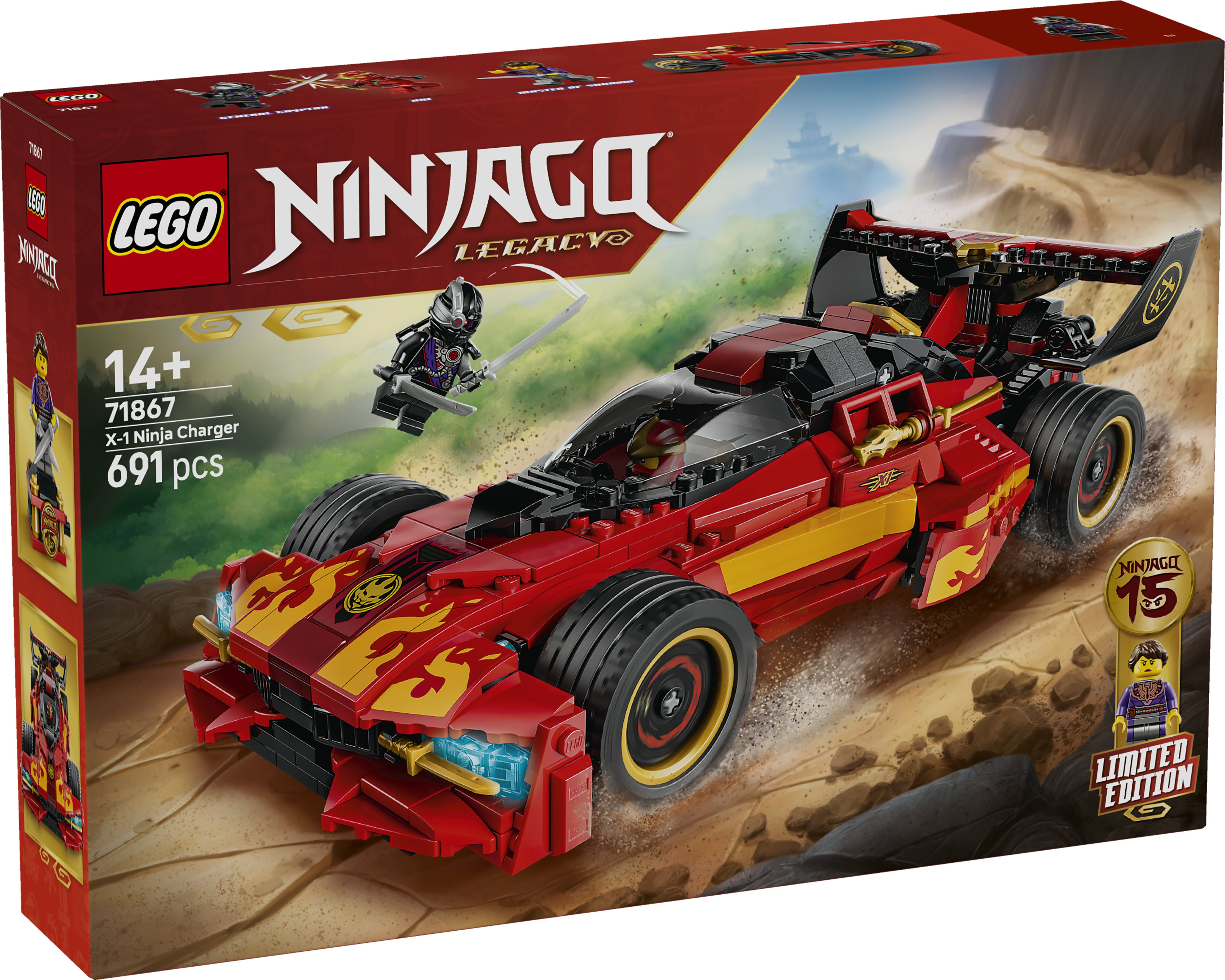 LEGO Ninjago 71867 X-1 Ninja Charger 15th Anniv.. V29 14+