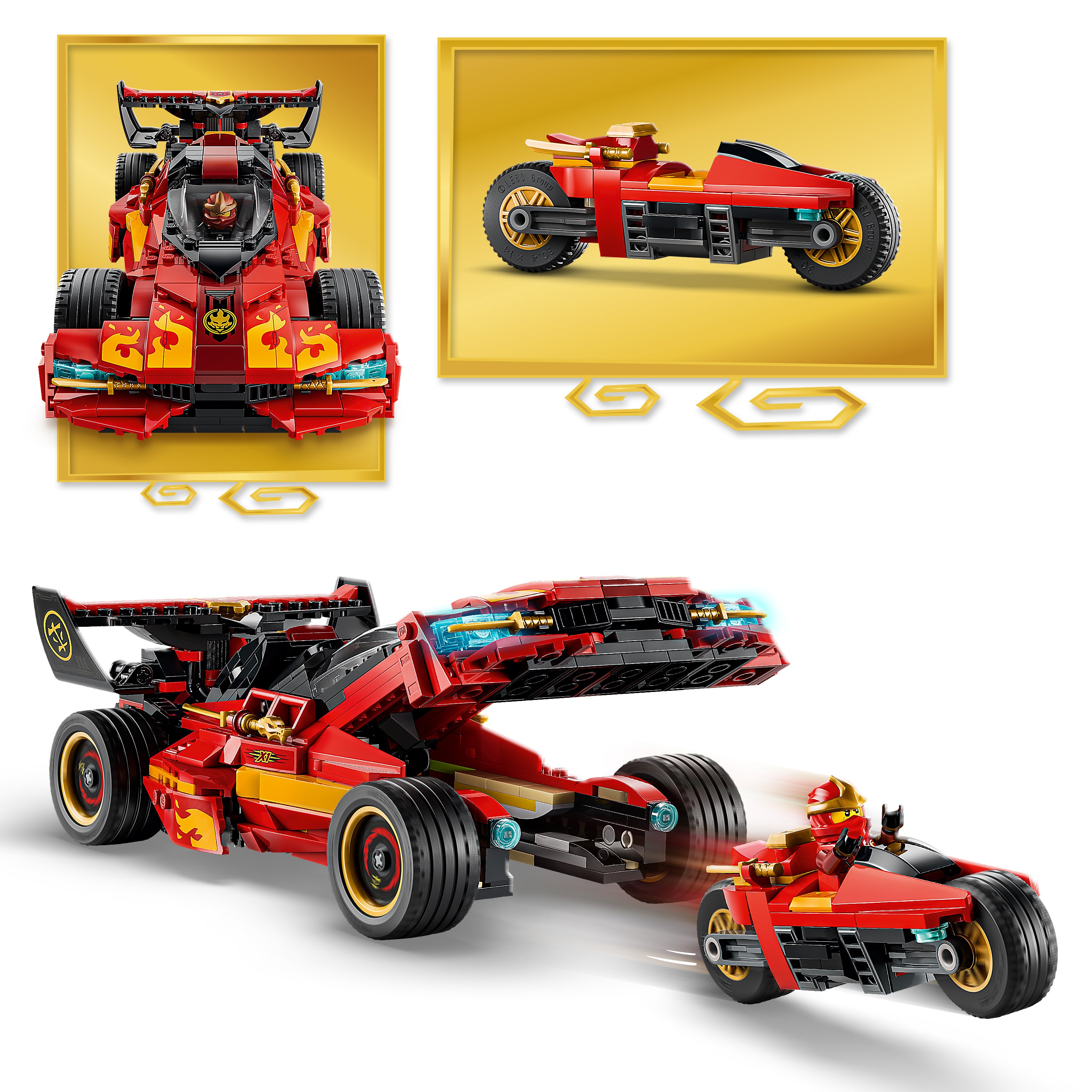 LEGO Ninjago 71867 X-1 Ninja Charger 15th Anniv.. V29 14+