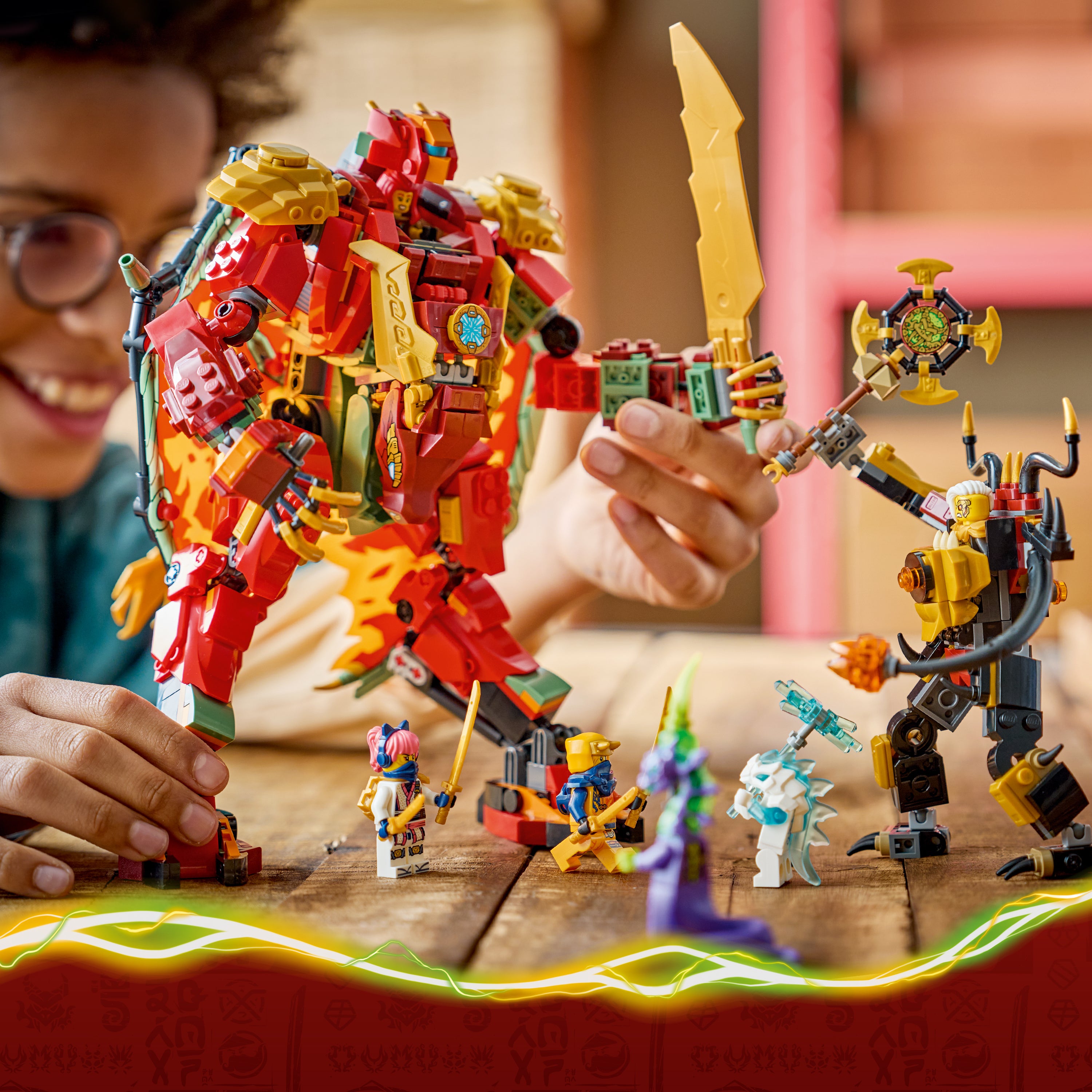 LEGO Ninjago 71868 Wyldfyre's Transforming Drag.. V29 9+