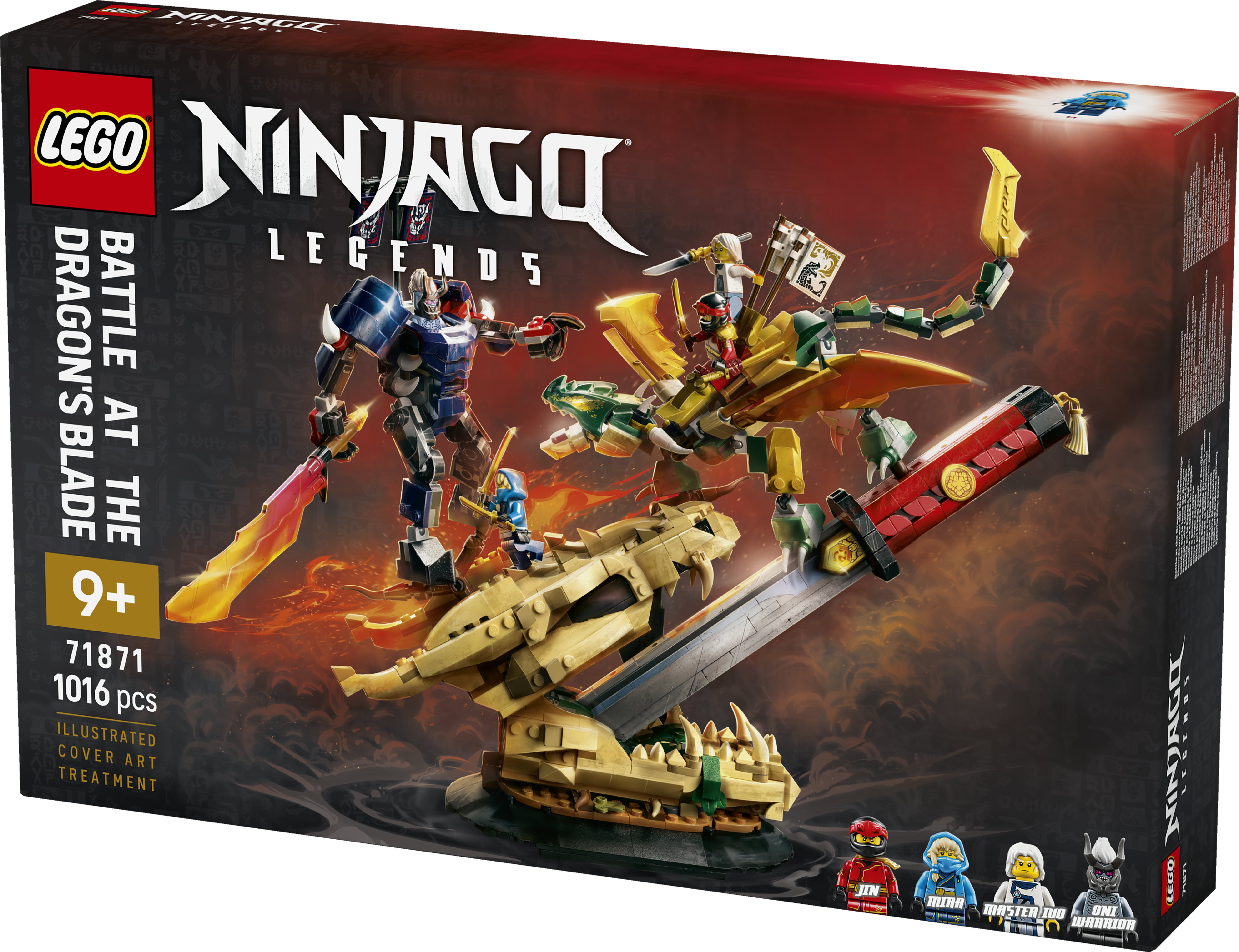 LEGO Ninjago 71871 Battle at the Dragon's Blade V29 9+