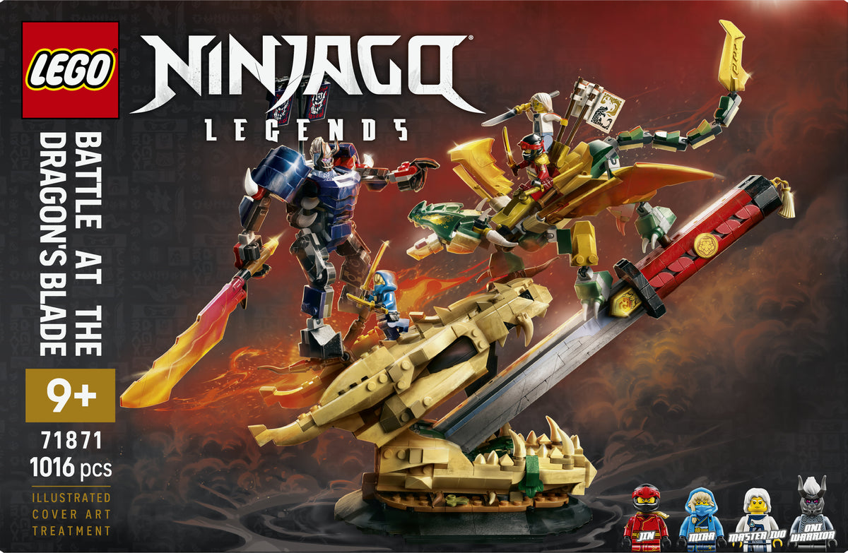 LEGO Ninjago 71871 Battle at the Dragon's Blade V29 9+