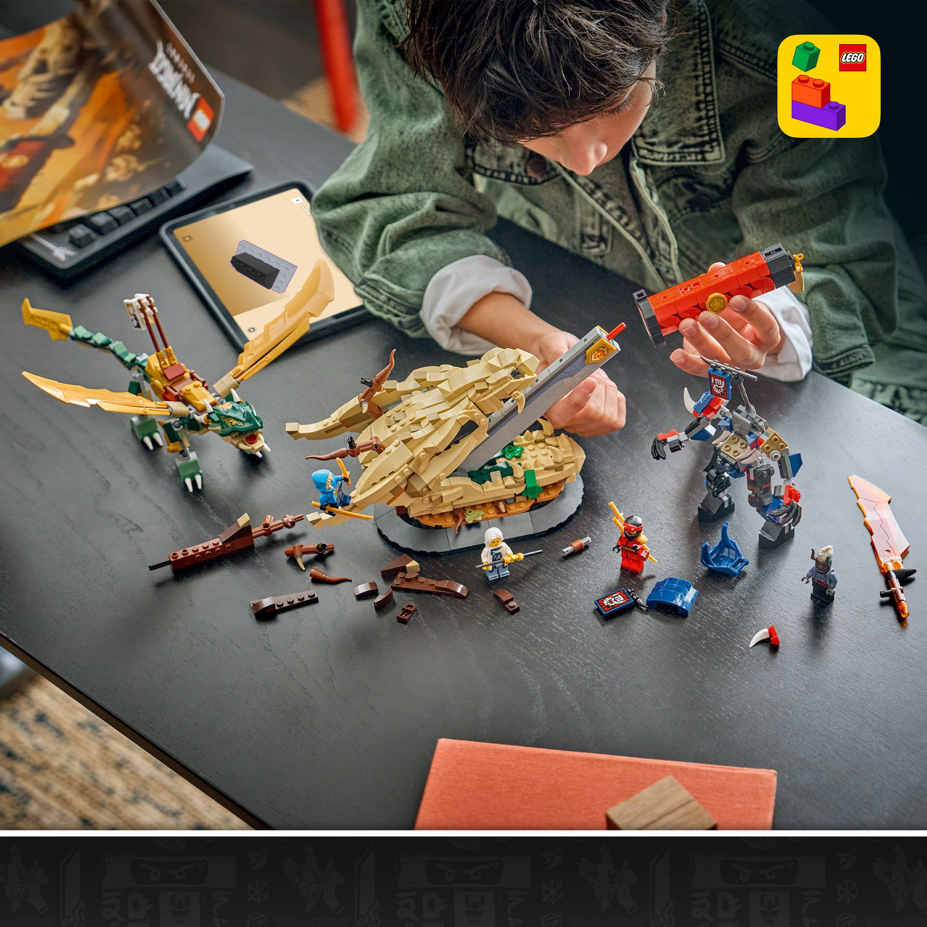LEGO Ninjago 71871 Battle at the Dragon's Blade V29 9+