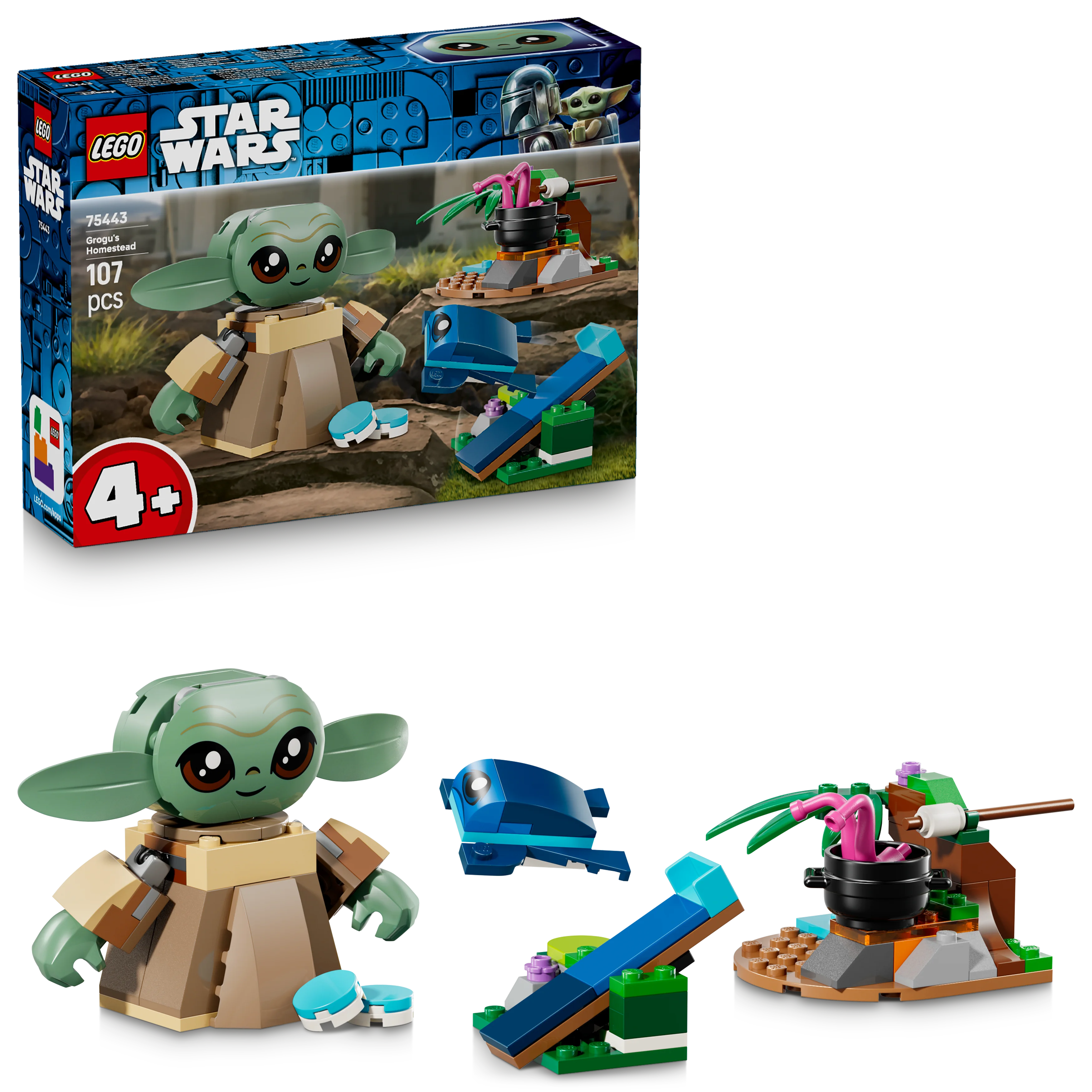 LEGO Star Wars 75443 Grogu's Homestead 4Yrs+