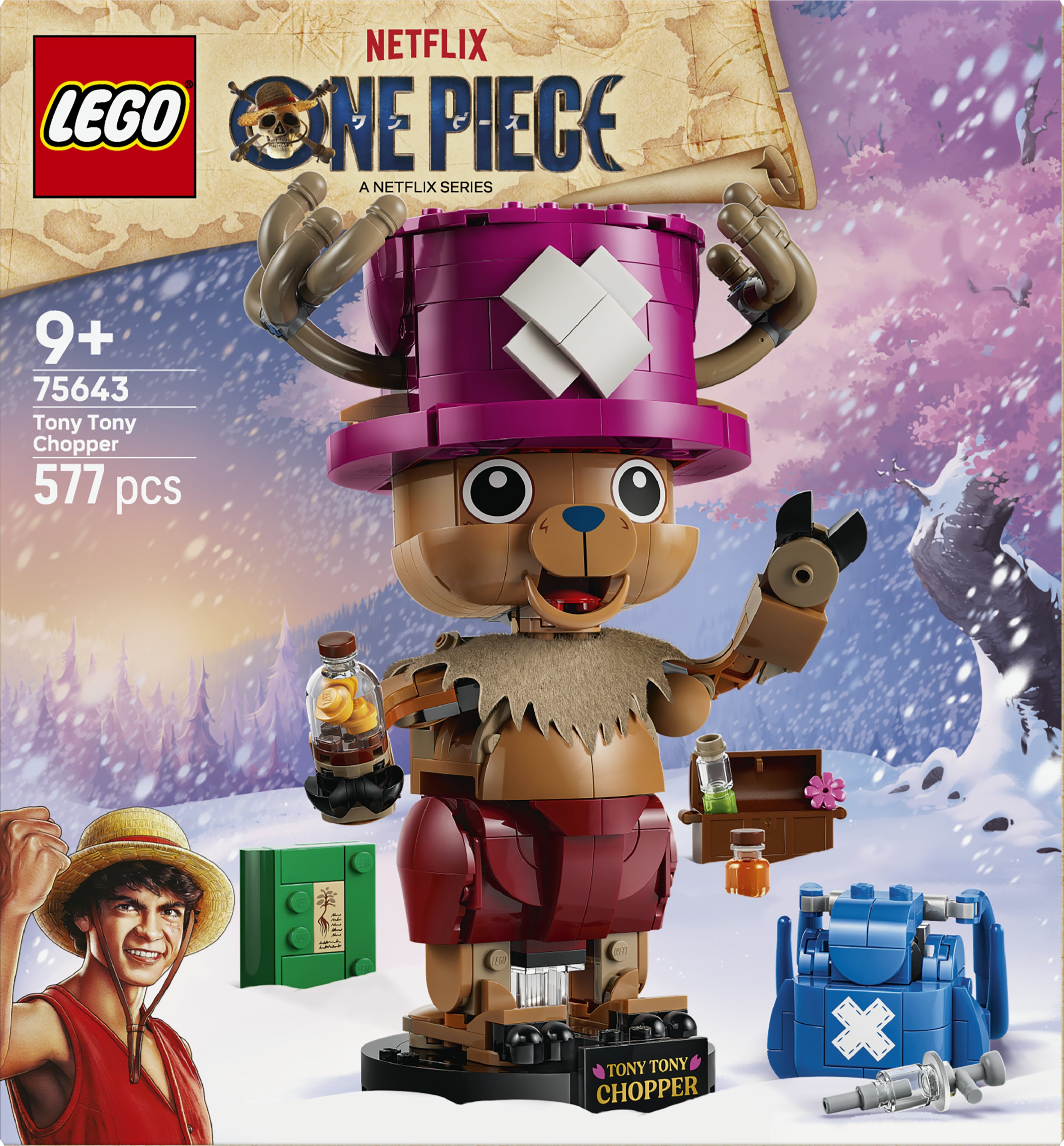 LEGO ONE PIECE 75643 Tony Tony Chopper (9+)