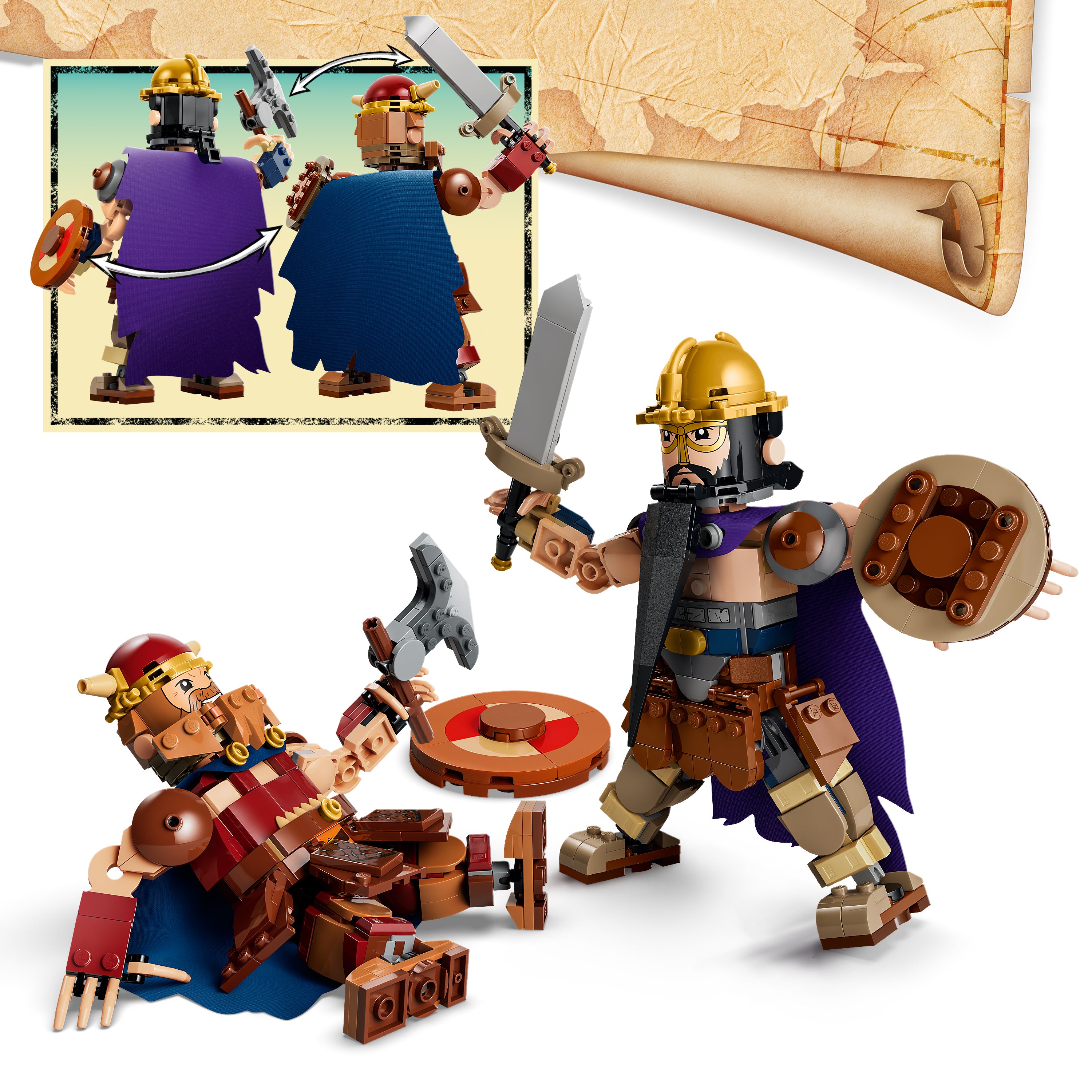 LEGO ONE PIECE 75644 Dorry vs. Brogy – Giants of Little Garden (9+)