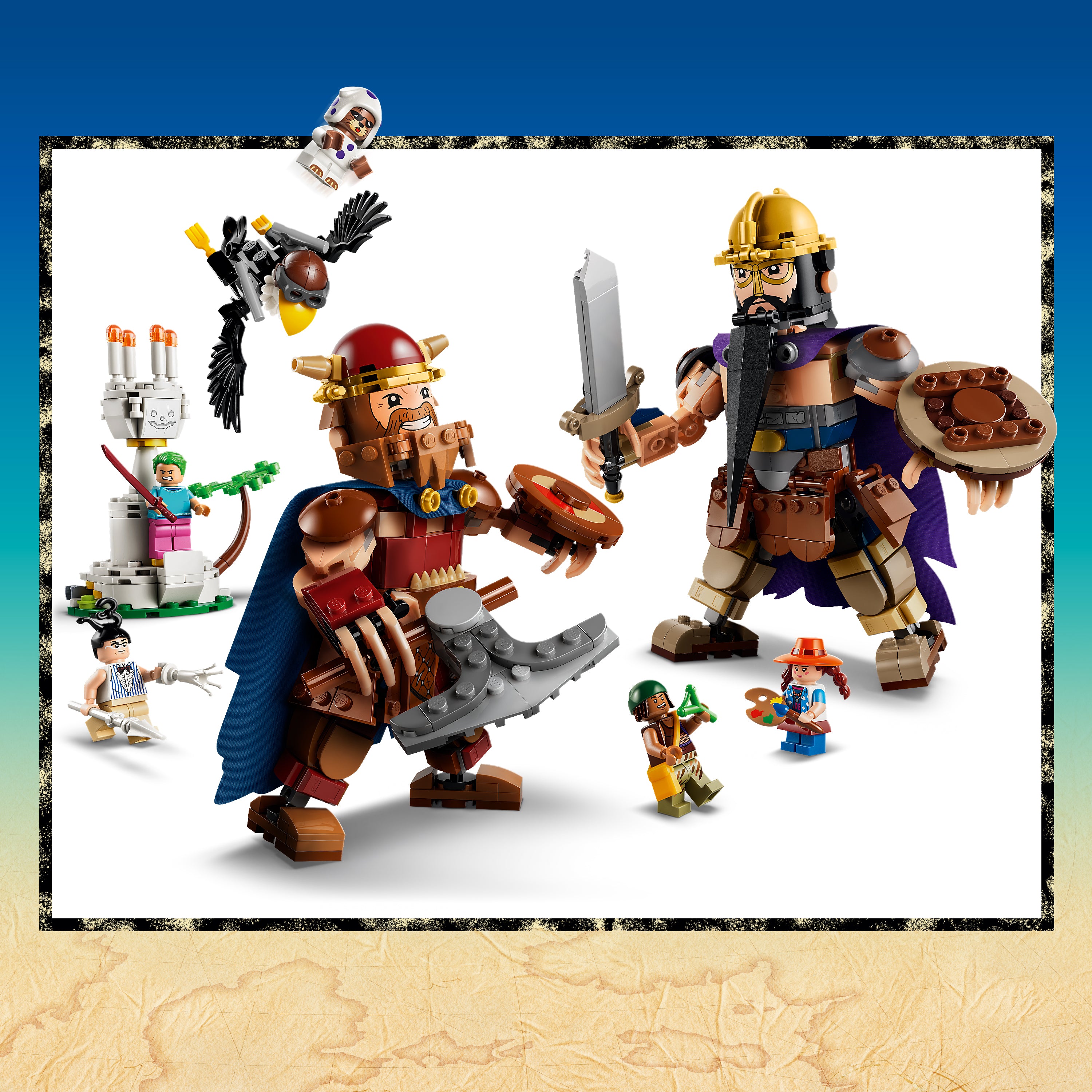 LEGO ONE PIECE 75644 Dorry vs. Brogy – Giants of Little Garden (9+)