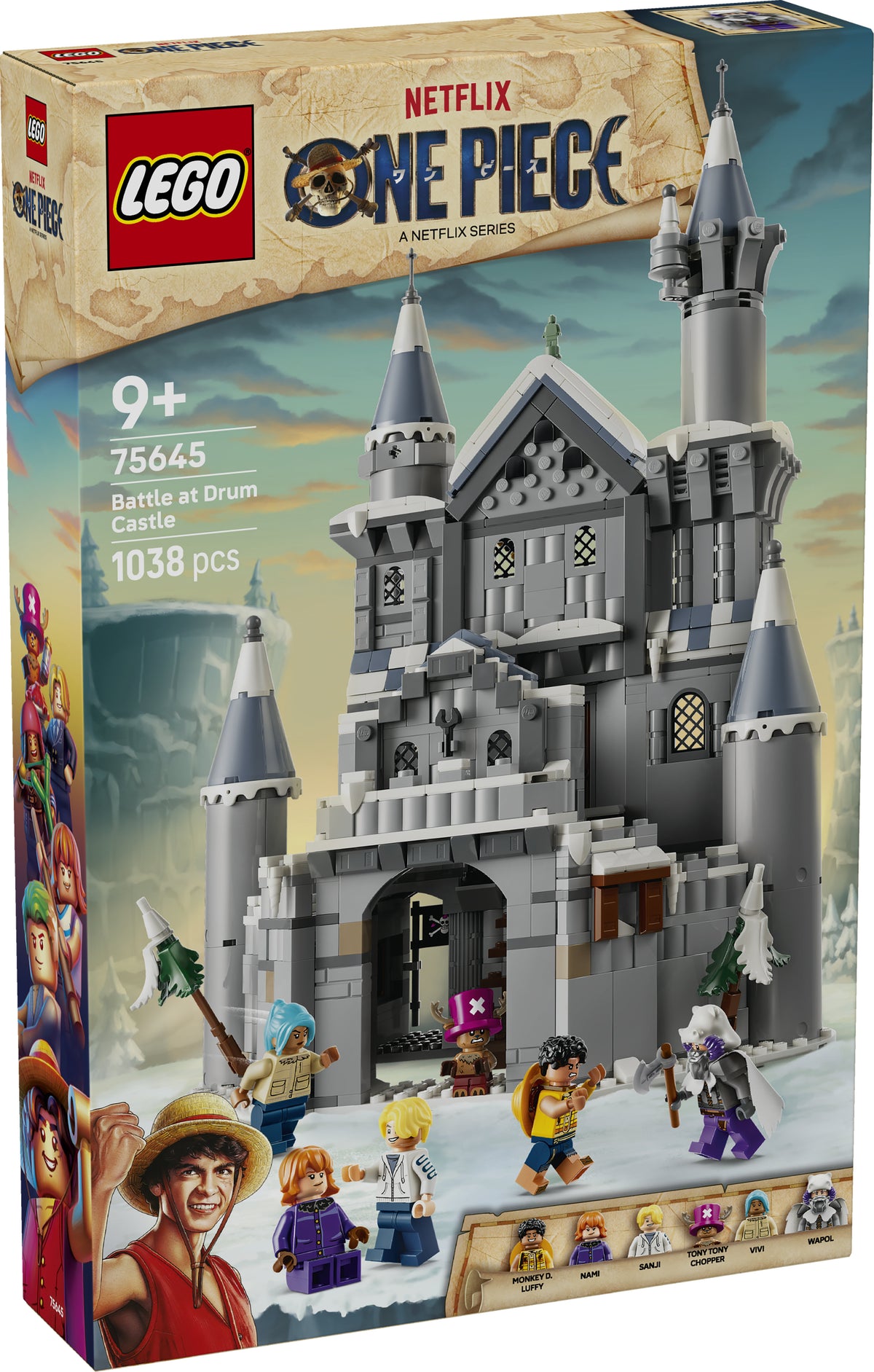 LEGO ONE PIECE 75645 Battle at Drum Castle (9+)