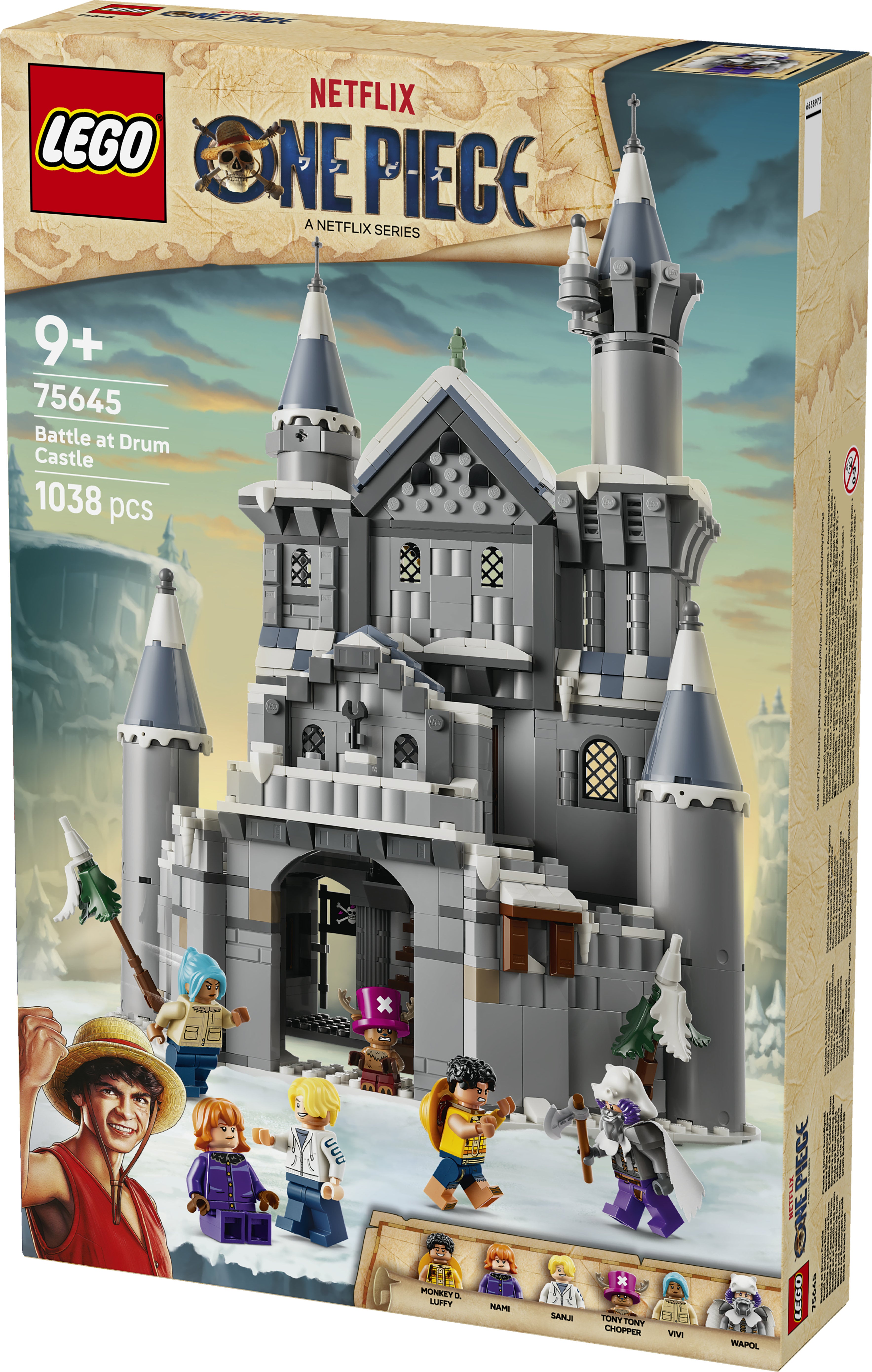 LEGO ONE PIECE 75645 Battle at Drum Castle (9+)
