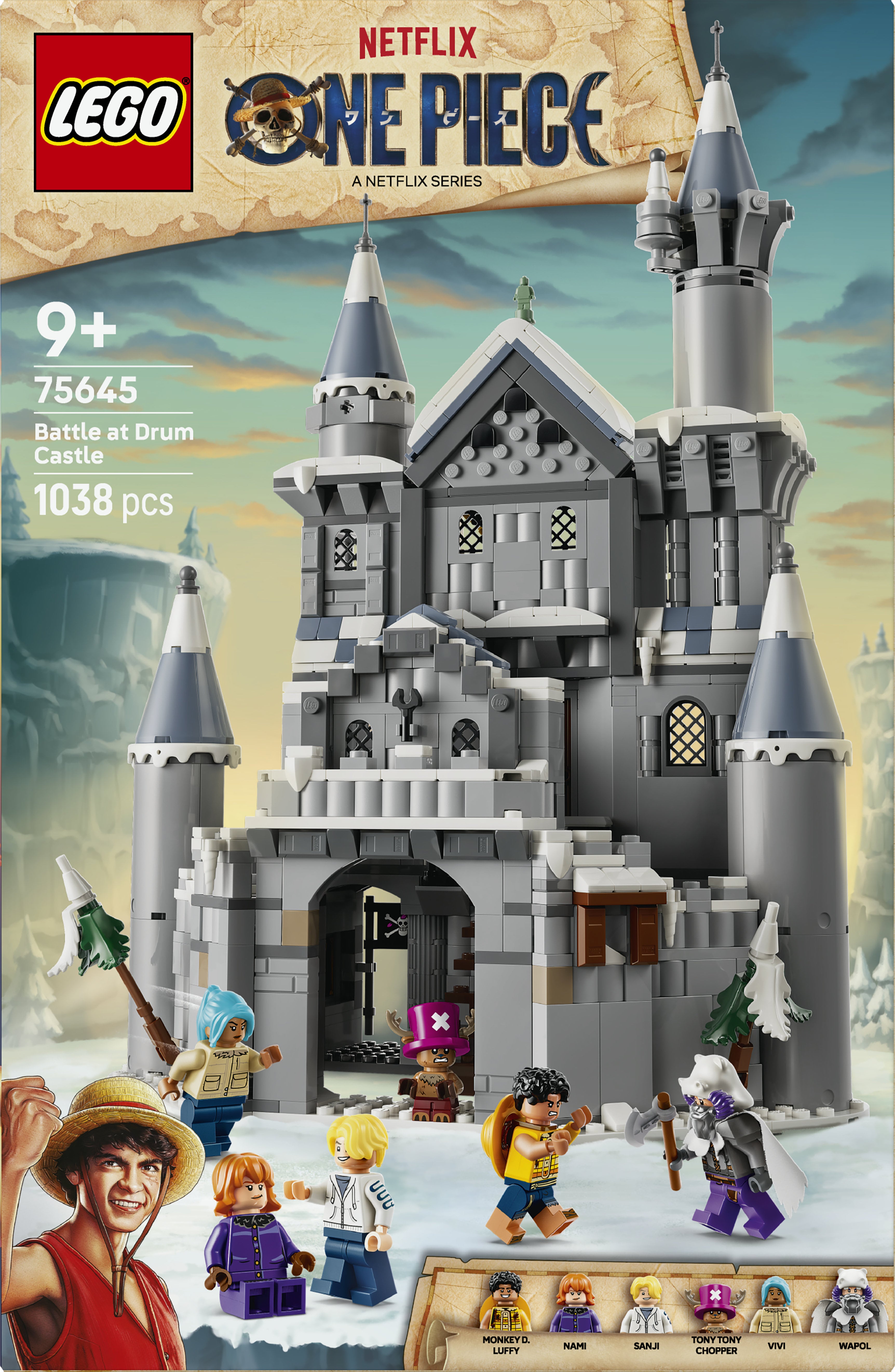 LEGO ONE PIECE 75645 Battle at Drum Castle (9+)