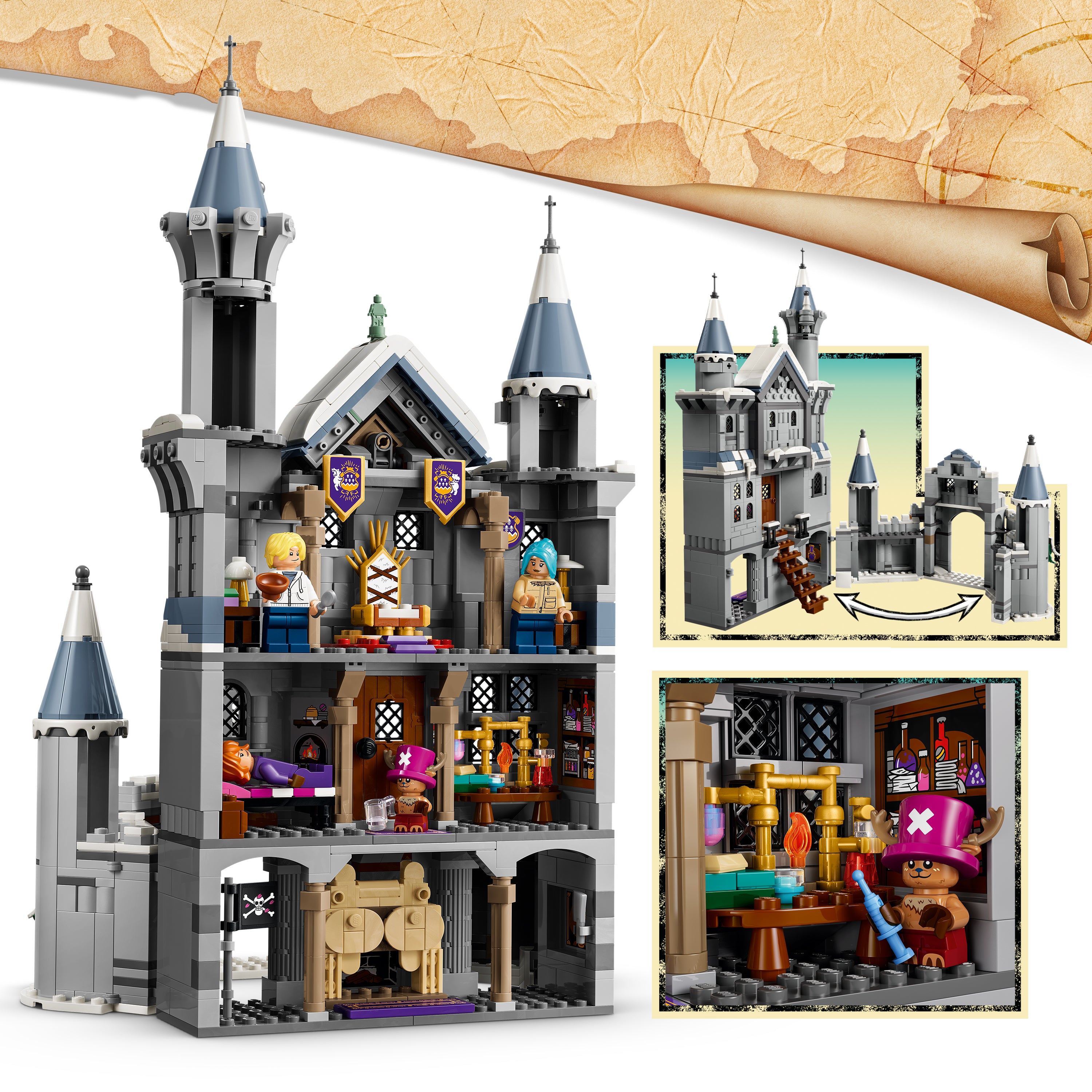 LEGO ONE PIECE 75645 Battle at Drum Castle (9+)