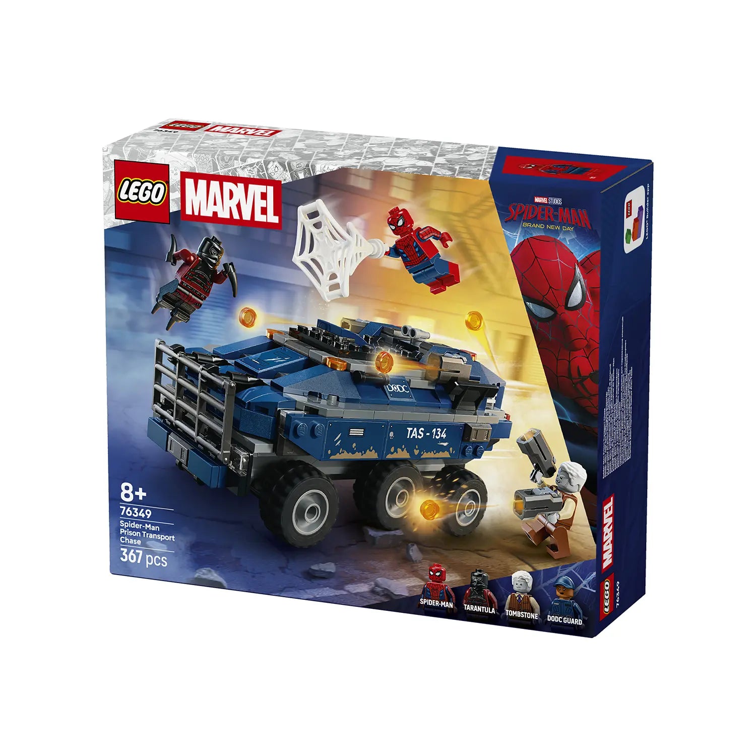 Lego Super Heroes 76349 Spider-Man Prison Transport Chase 8+