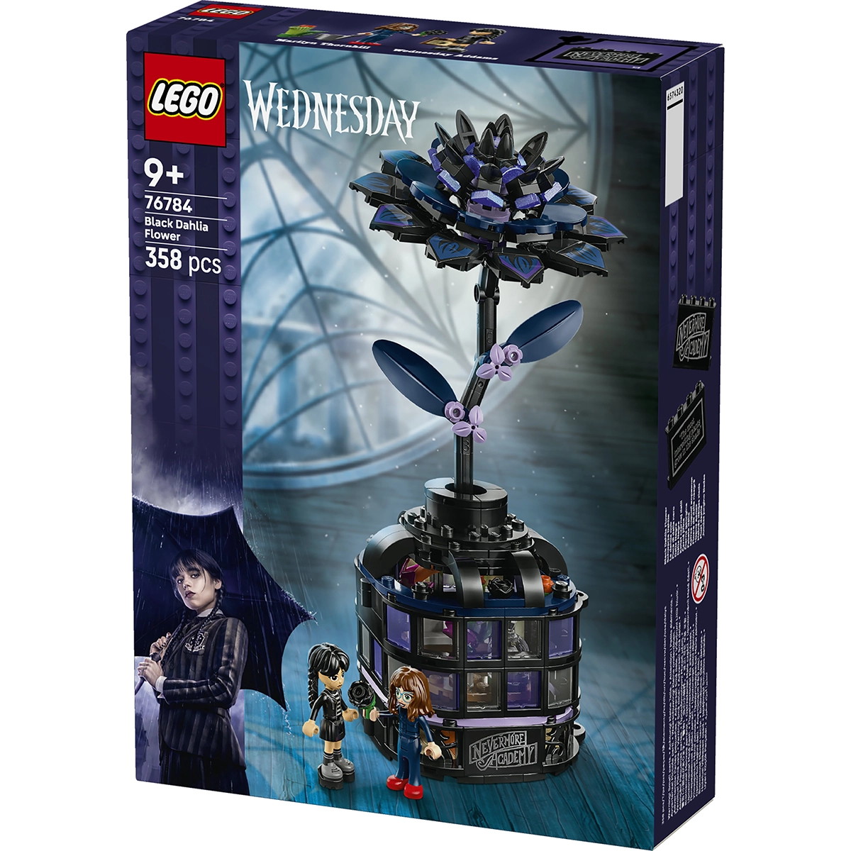 LEGO-Wednesday 76784 Black Dahlia Flower 9Yrs+