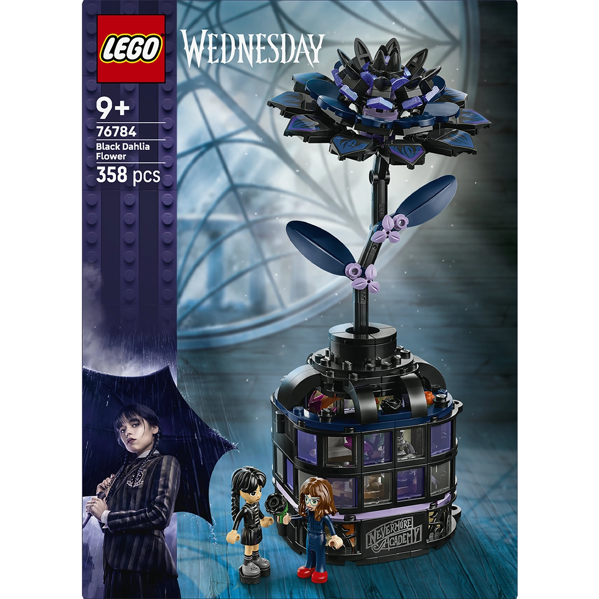 LEGO-Wednesday 76784 Black Dahlia Flower 9Yrs+