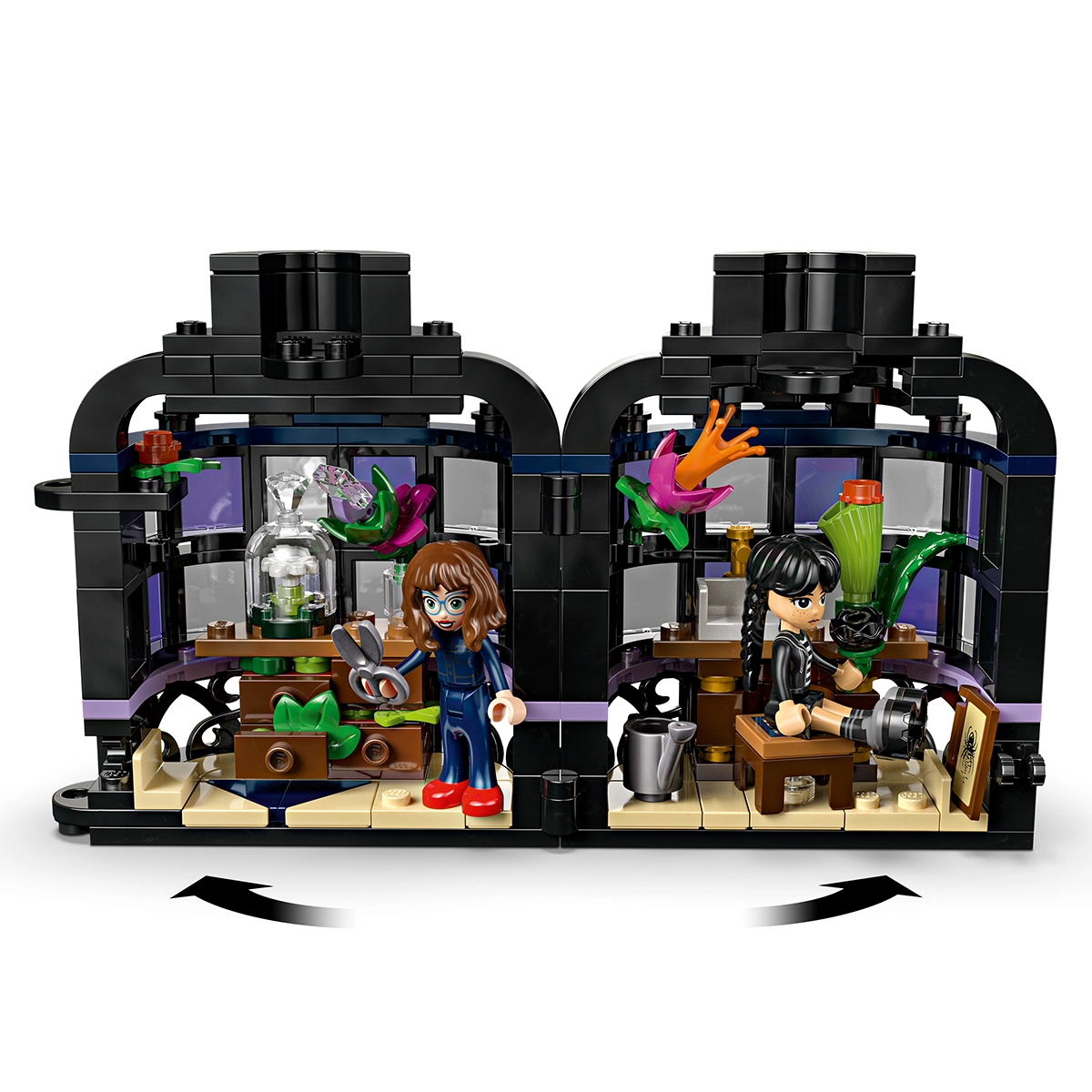 LEGO-Wednesday 76784 Black Dahlia Flower 9Yrs+