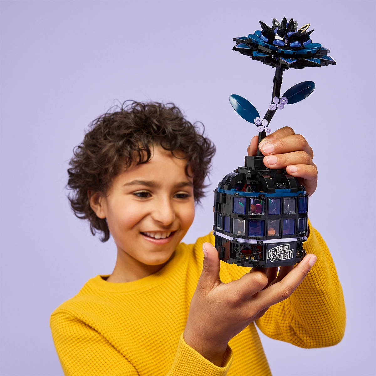 LEGO-Wednesday 76784 Black Dahlia Flower 9Yrs+