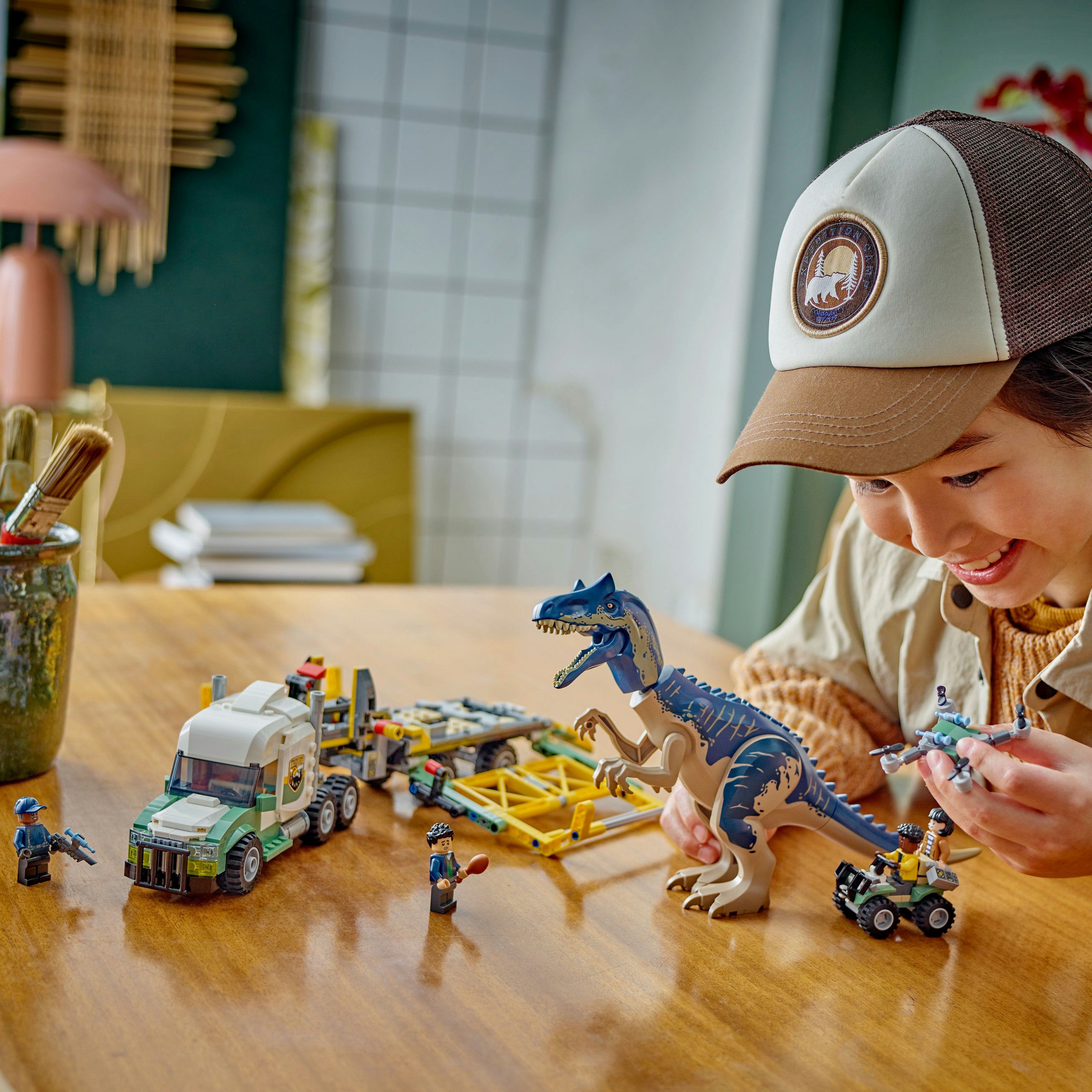 LEGO Jurassic World 76966 Dinosaur Missions: Allosaurus Transport Truck