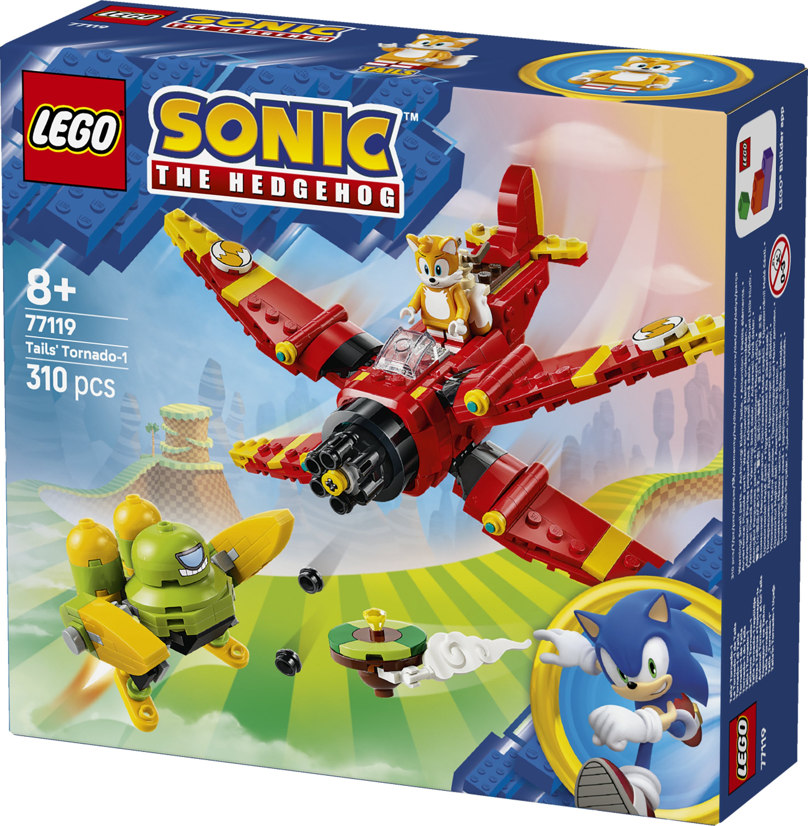 LEGO Sonic 77119 Tails' Tornado-1 (8+)