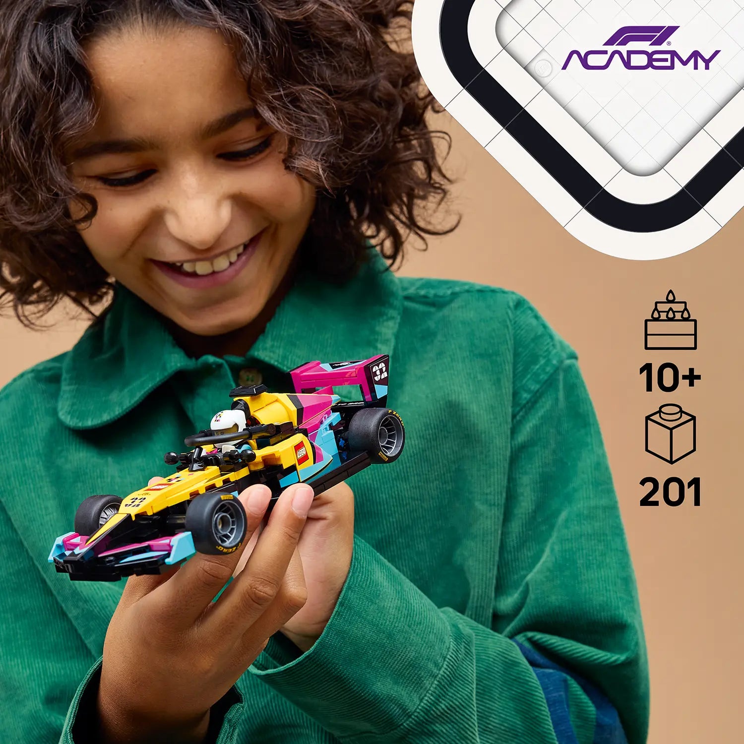 Lego Speed Champions 77258 F1 ACADEMY LEGO Race Car 10+