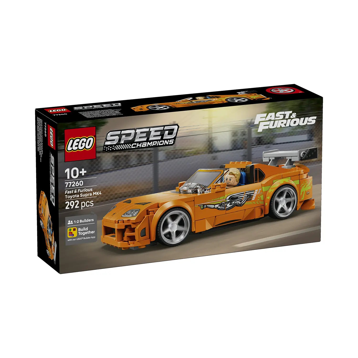 Lego Speed Champions 77260 The Fast and The Furious Toyota Supra MK4 10+