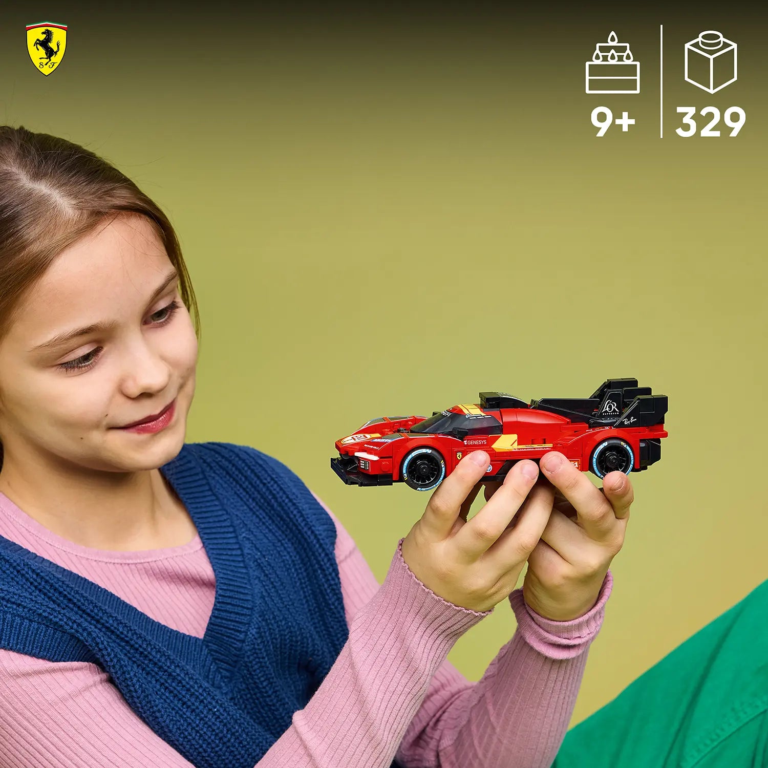 Lego Speed Champions 77261 Ferrari 499P 9+