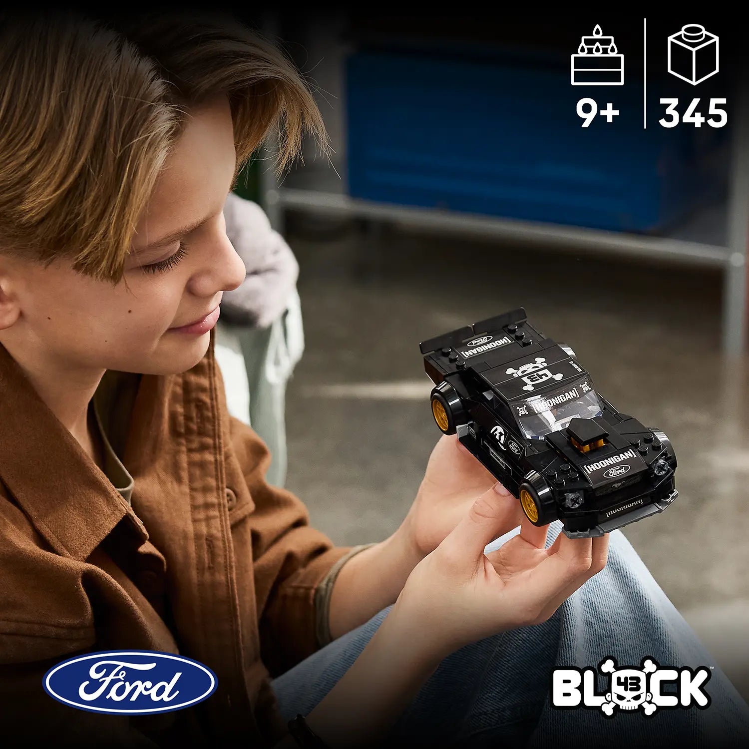 Lego Speed Champions 77262 Ken Block's '65 Ford Mustang Hoonicorn V1 9+