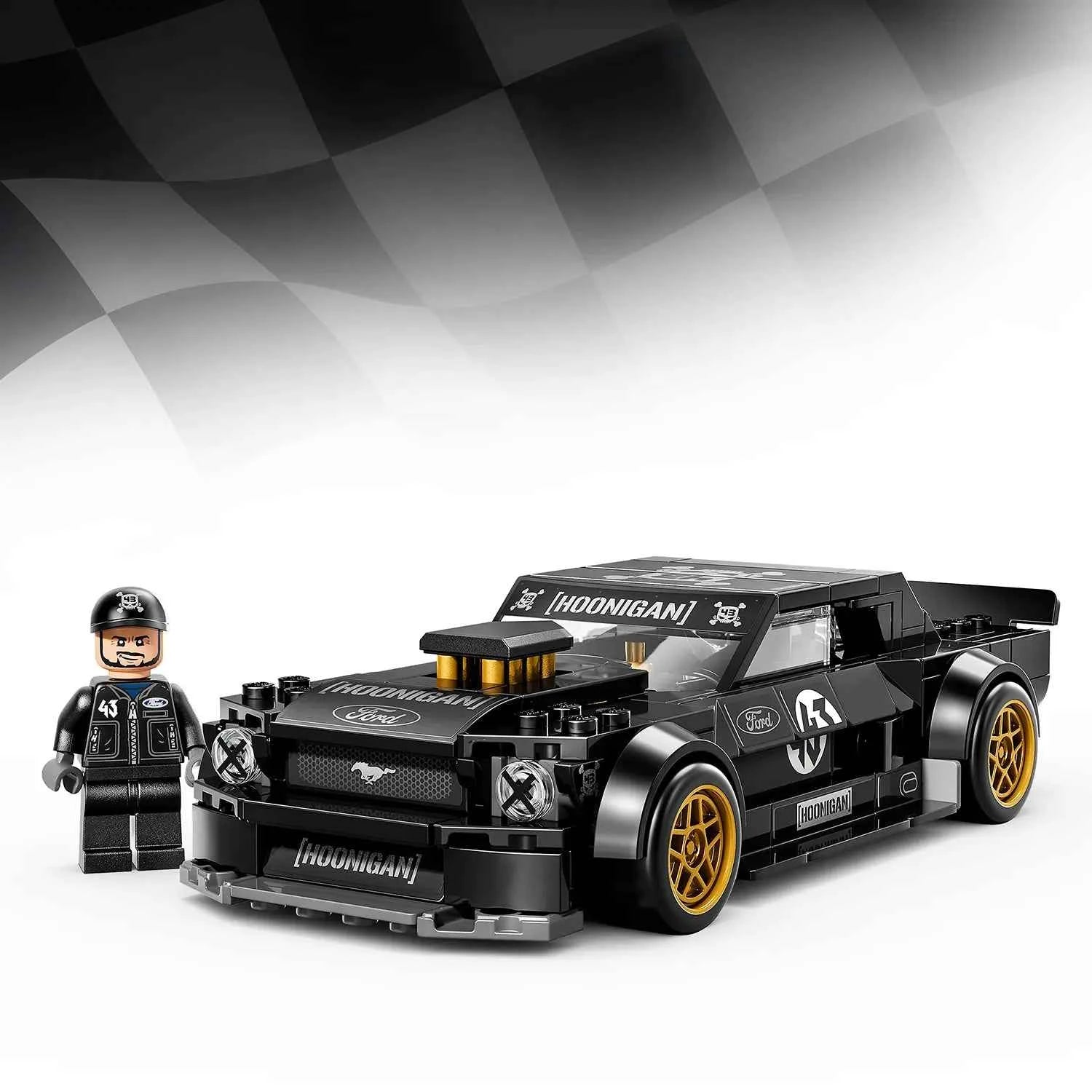 Lego Speed Champions 77262 Ken Block's '65 Ford Mustang Hoonicorn V1 9+