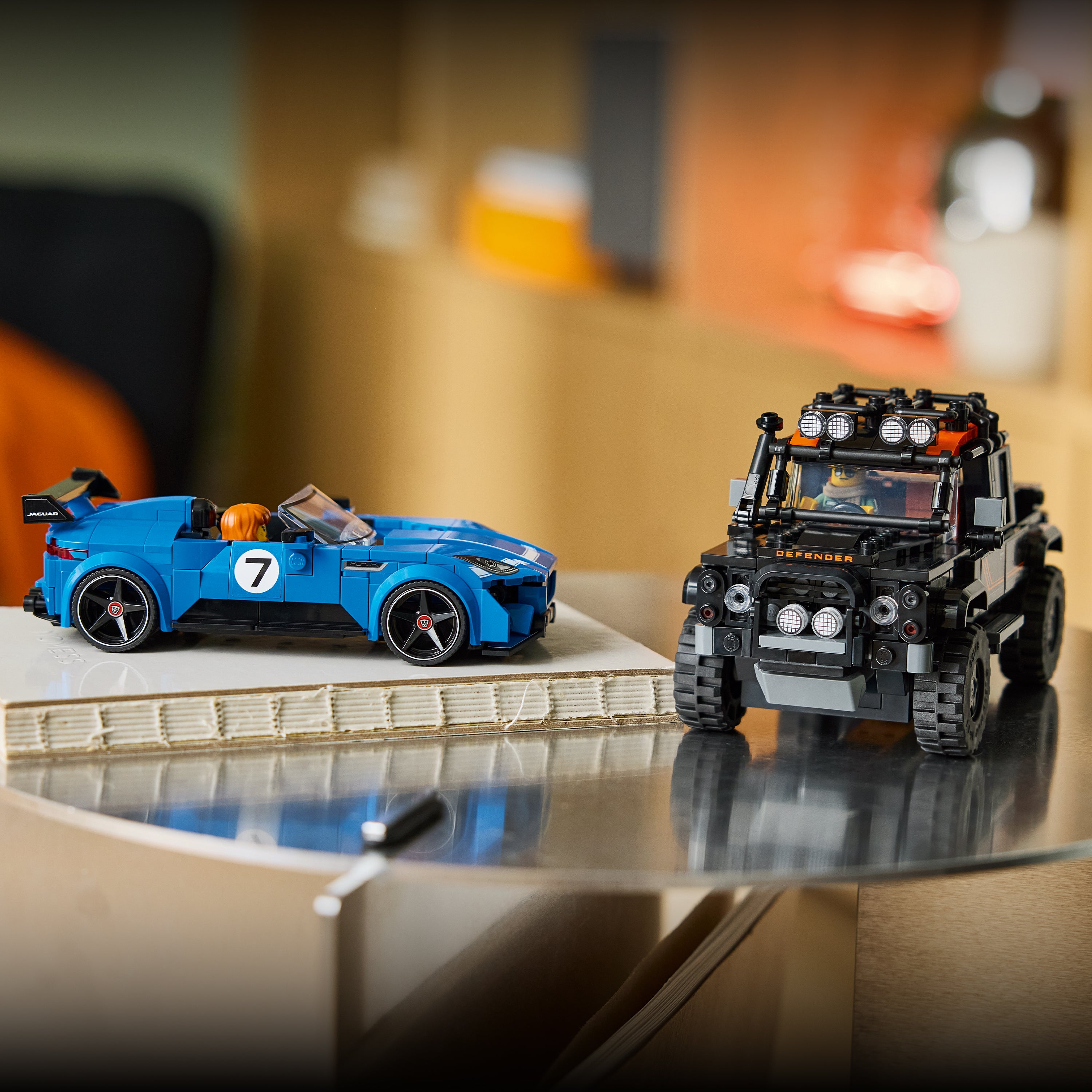 LEGO Speed Champions 77264 Jaguar Project 7 & Land Rover Defender (10+)