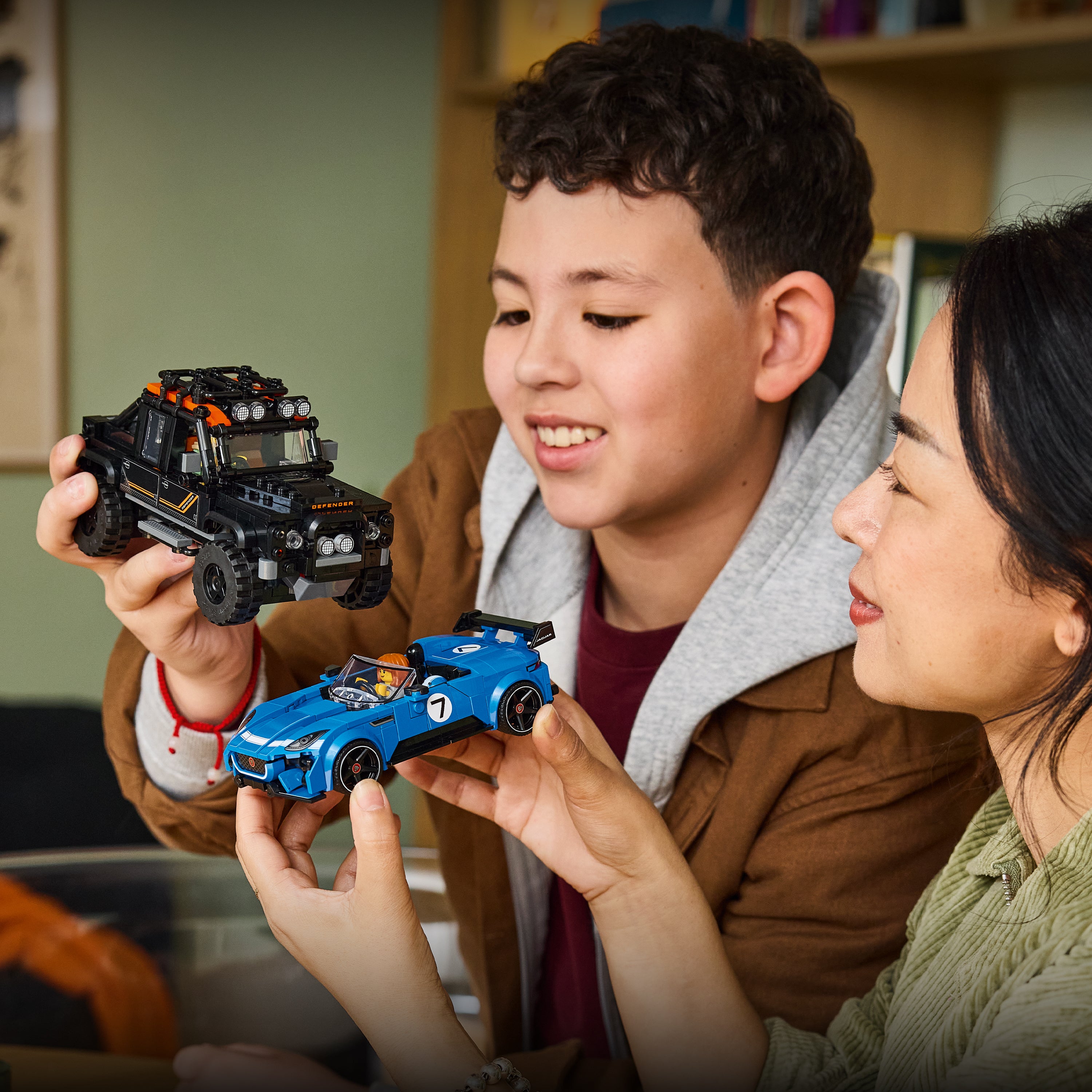 LEGO Speed Champions 77264 Jaguar Project 7 & Land Rover Defender (10+)
