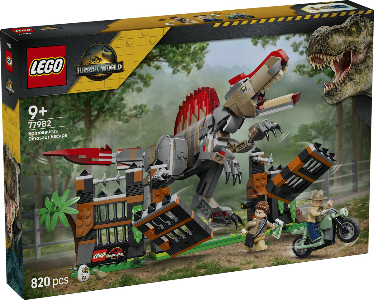 LEGO Jurassic World 77982 Spinosaurus Dinosaur Escape (9+)