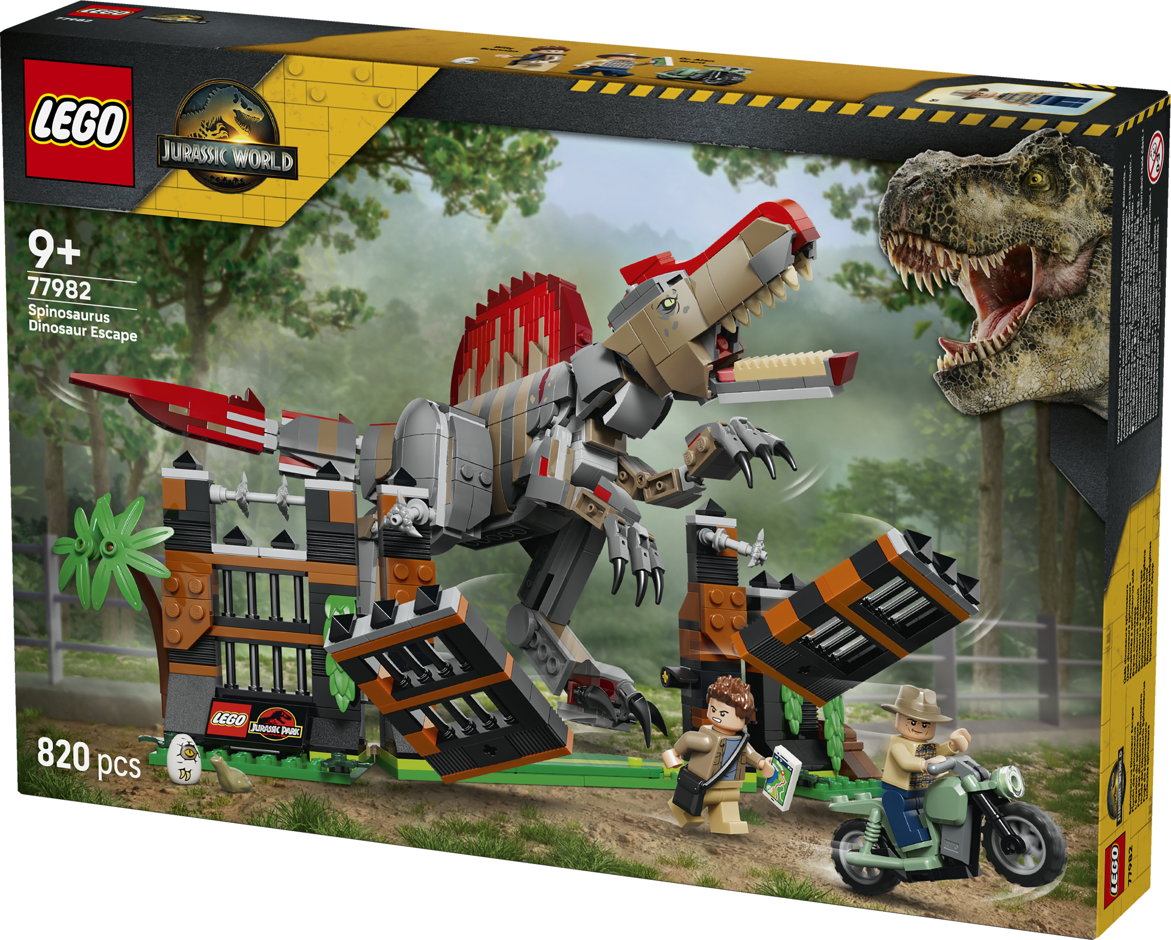 LEGO Jurassic World 77982 Spinosaurus Dinosaur Escape (9+)