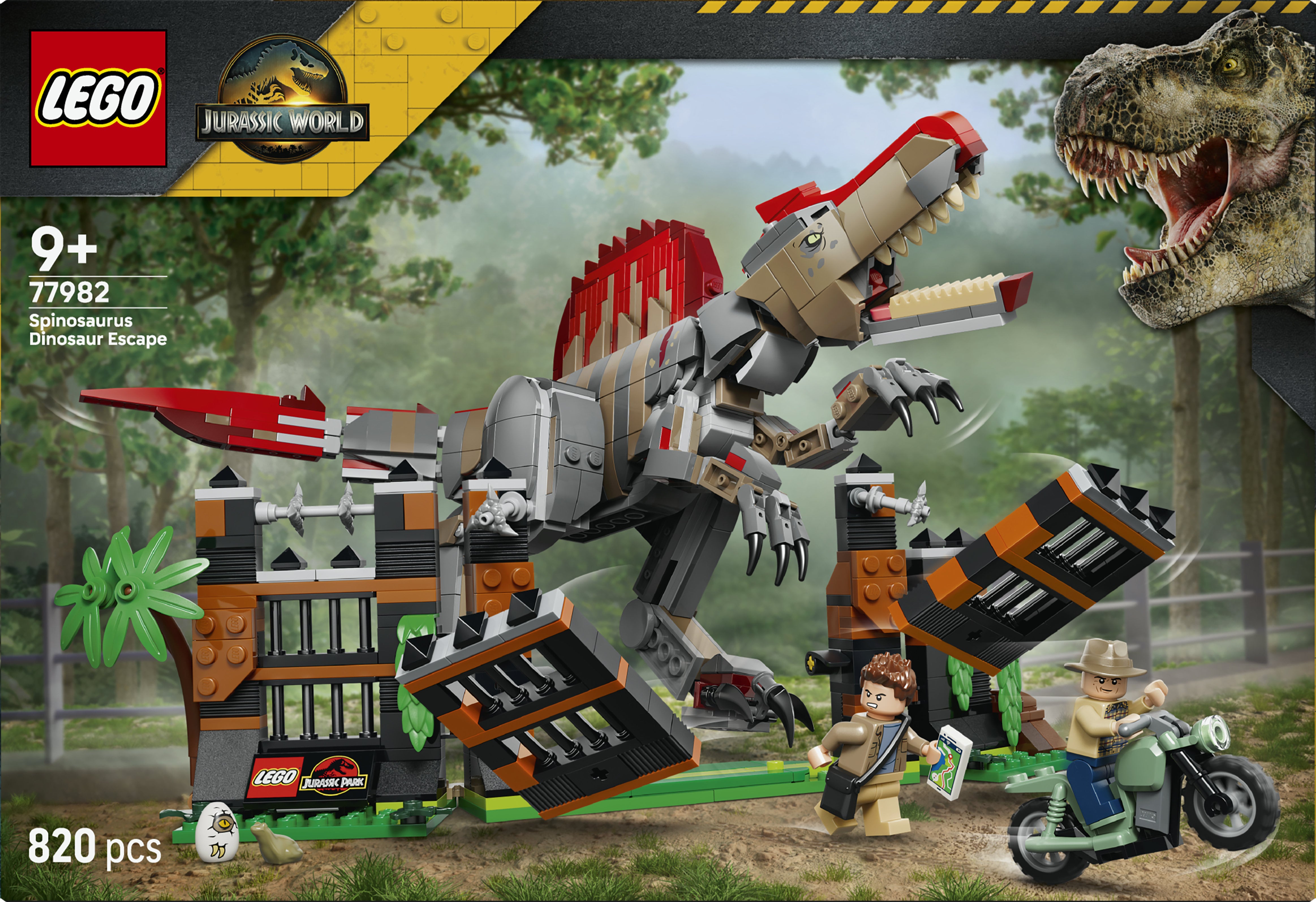 LEGO Jurassic World 77982 Spinosaurus Dinosaur Escape (9+)