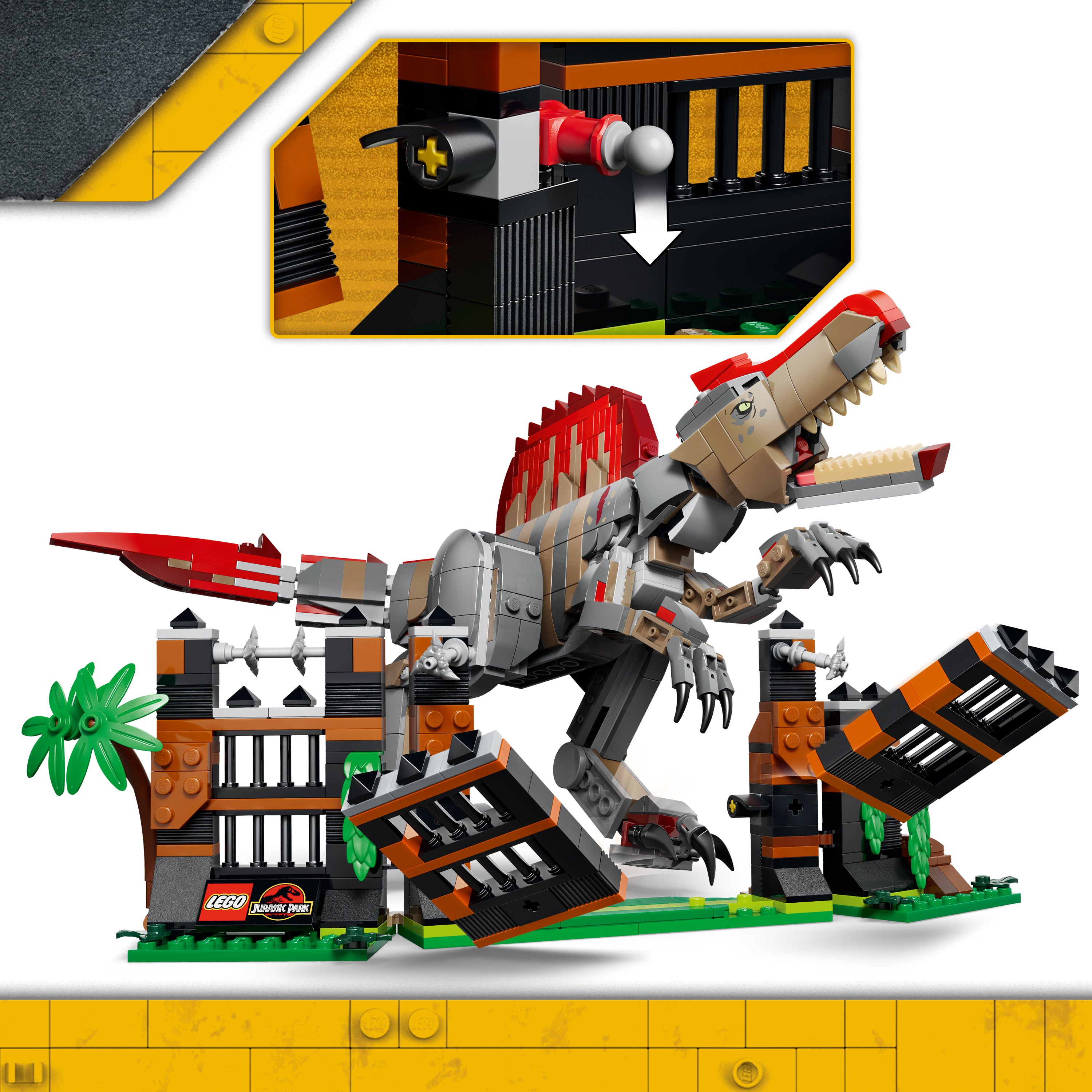 LEGO Jurassic World 77982 Spinosaurus Dinosaur Escape (9+)