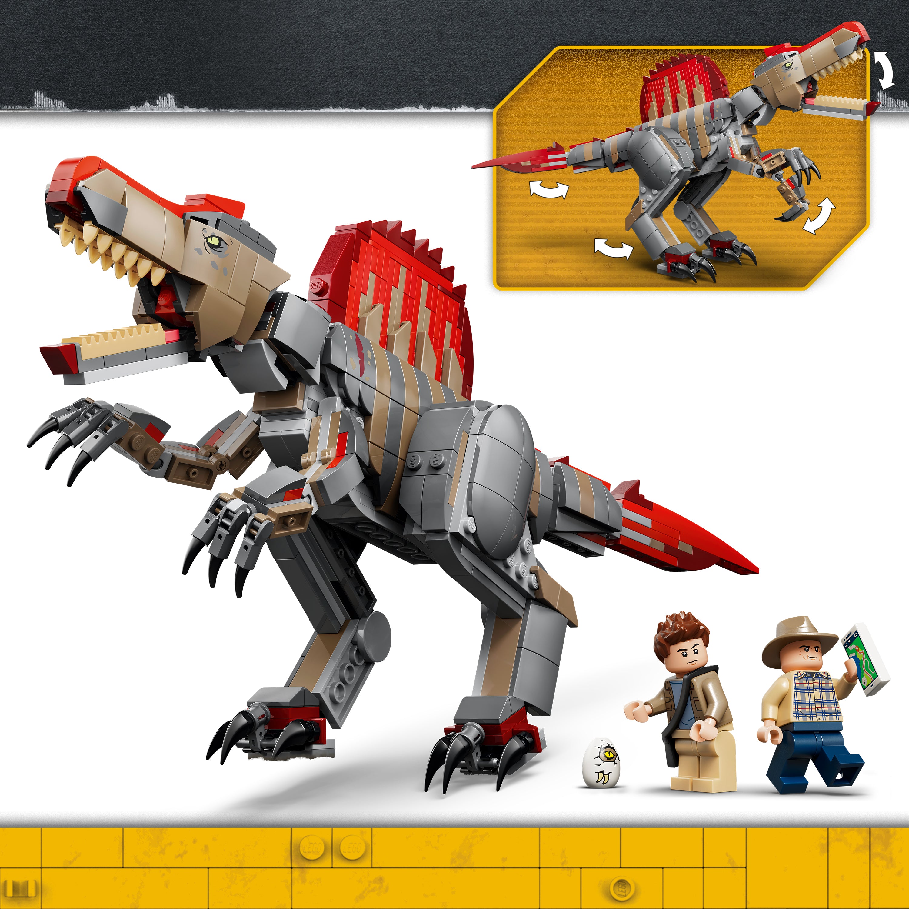 LEGO Jurassic World 77982 Spinosaurus Dinosaur Escape (9+)