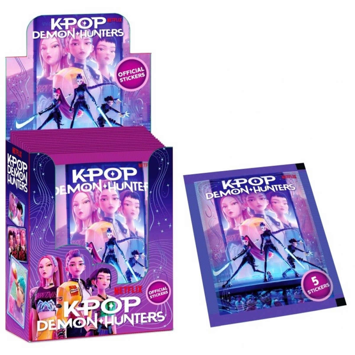 POP DEMON HUNTERS _ K-POP Sticker Album