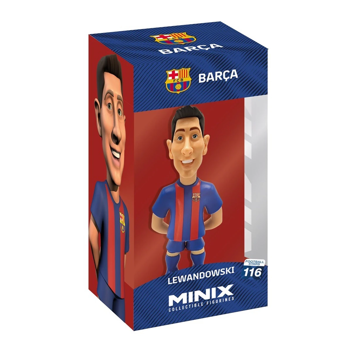 Minix Football Stars Fcbarcelona Lewandowski