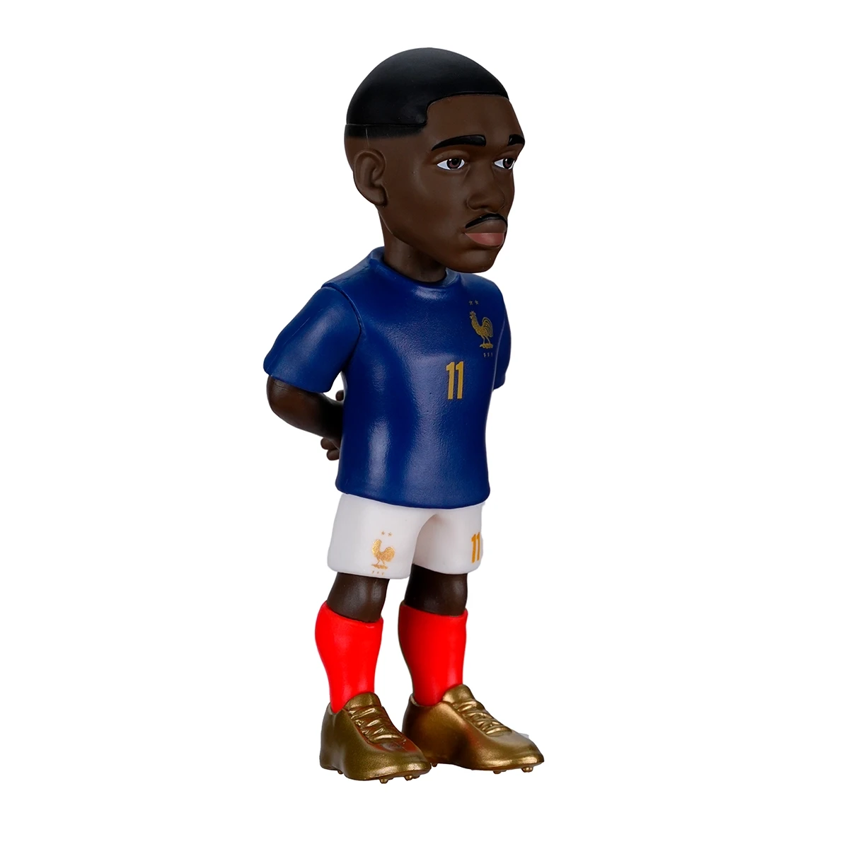 Minix Football Stars France 5-Pack 7 cm (Mbappé, Dembelé, Barcola, Doué, Cherki)